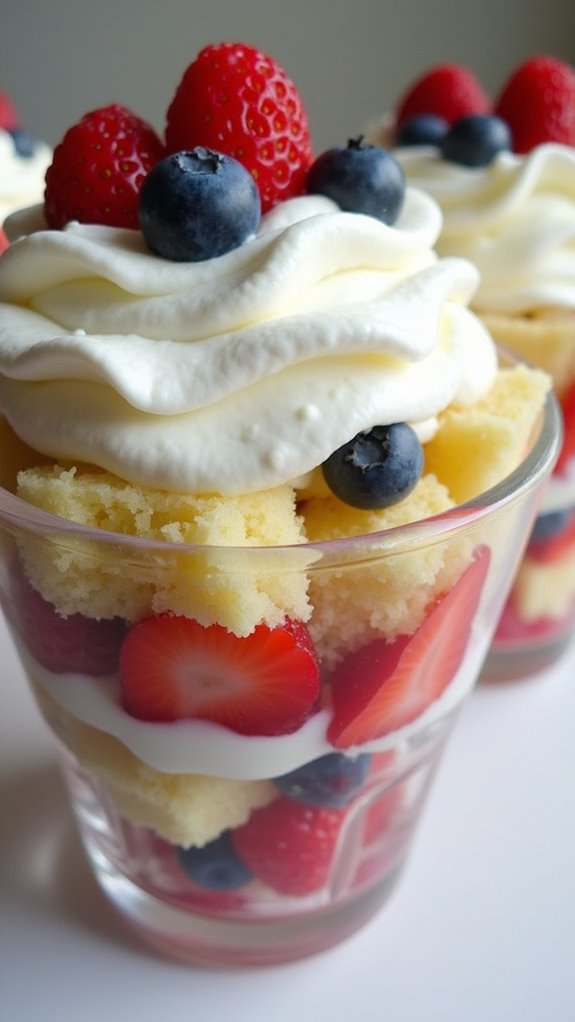summer berry trifle delight