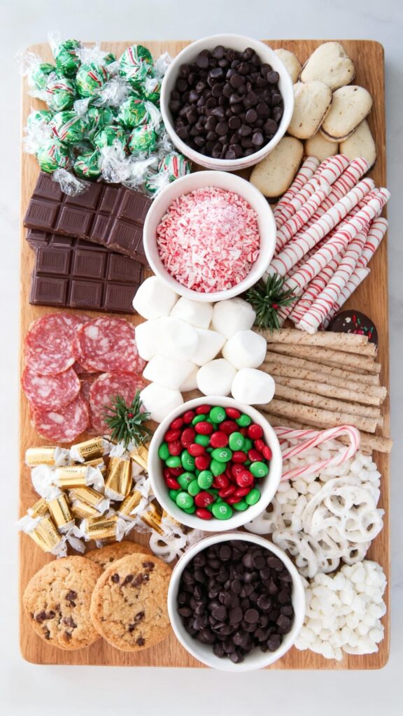 Hot Chocolate Charcuterie Board