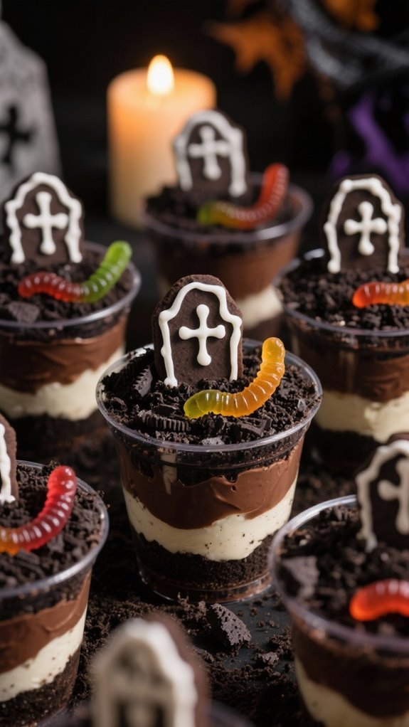 gather ingredients for dessert