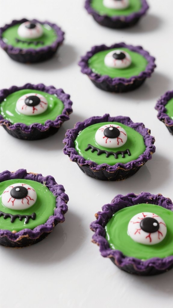 monster eye pie treats