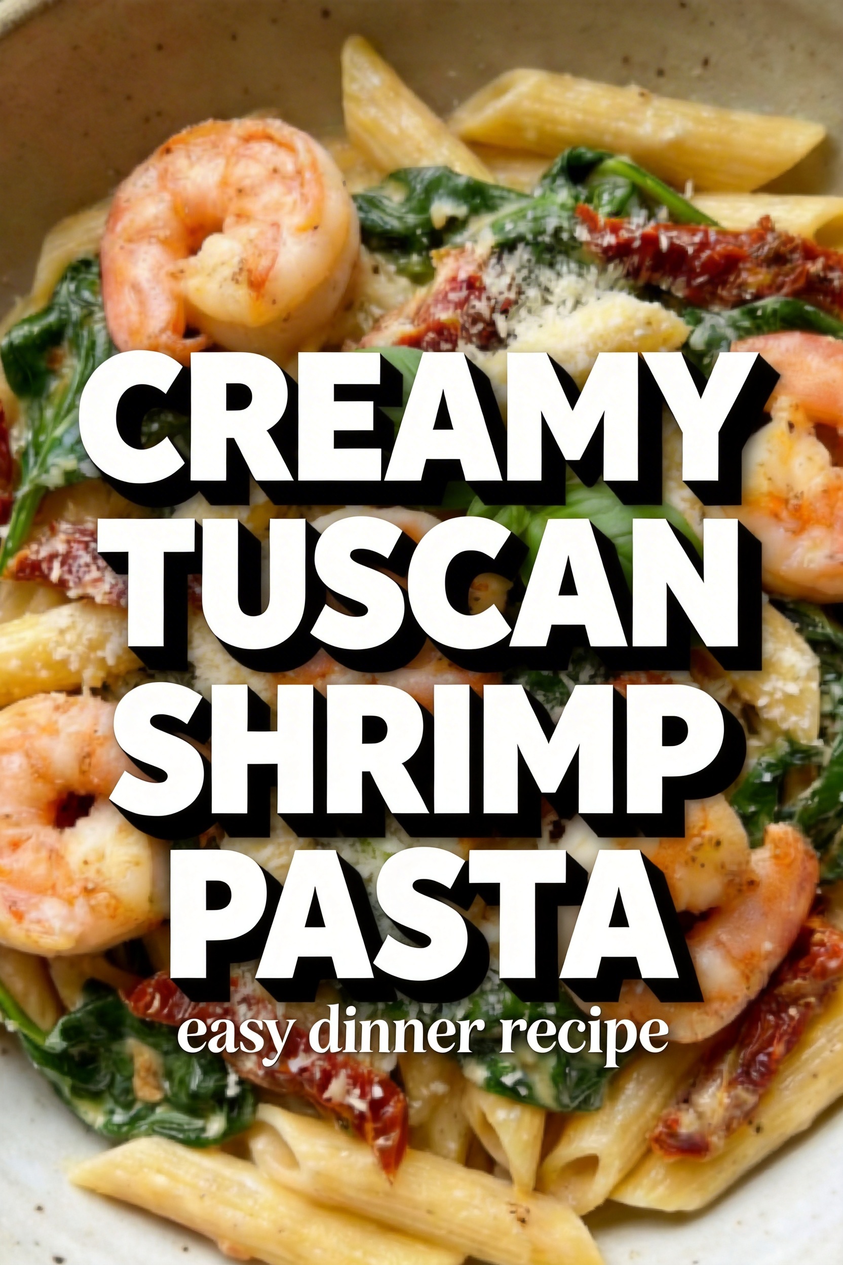 Creamy Tuscan Shrimp Pasta — Easy Dinner Recipe for Spring Dinner Parties That Looks Restaurant-Quality in 30 Minutes