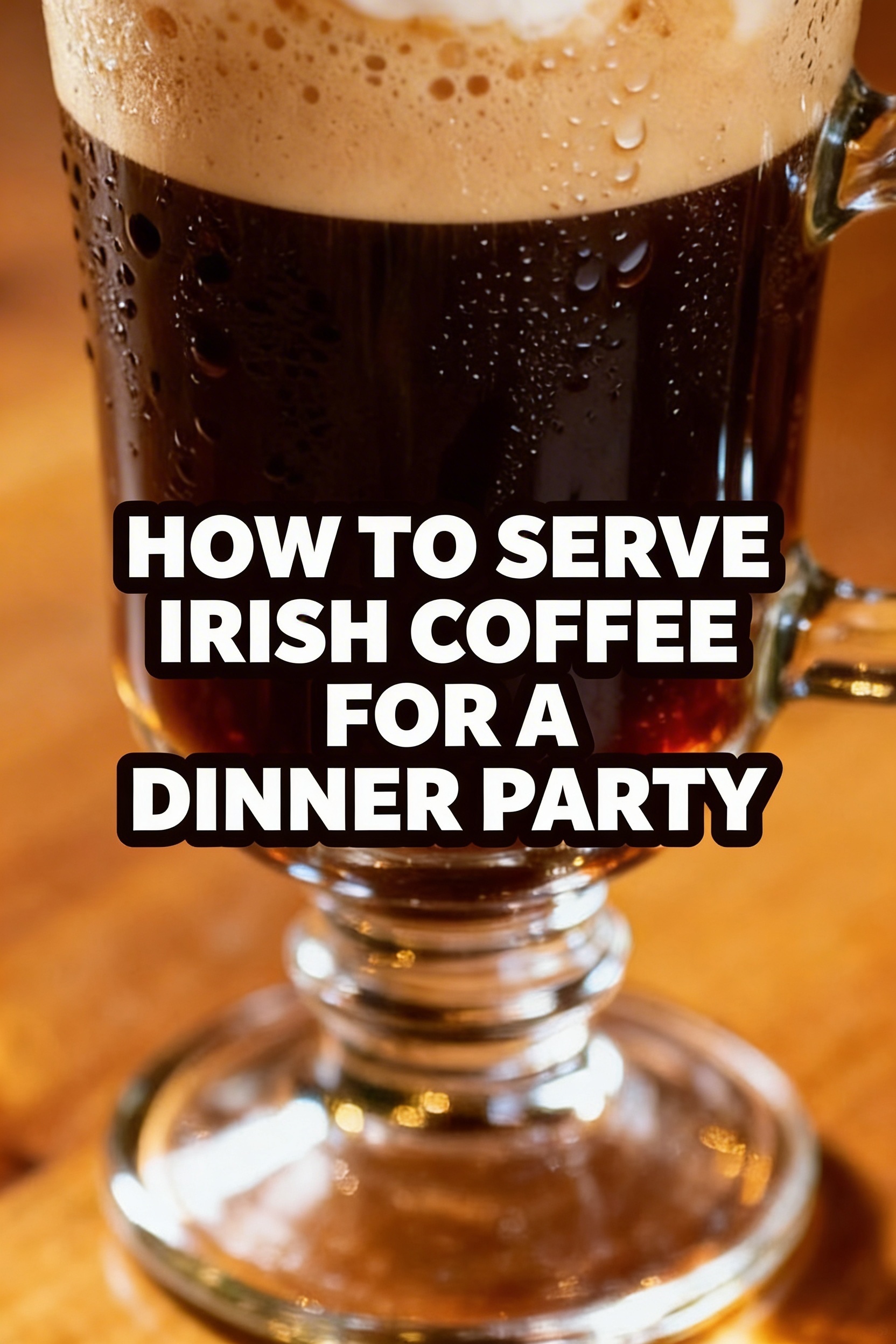 How to Serve Irish Coffee for a Dinner Party — Save $8 Per Guest With This Pub Drink Recipe