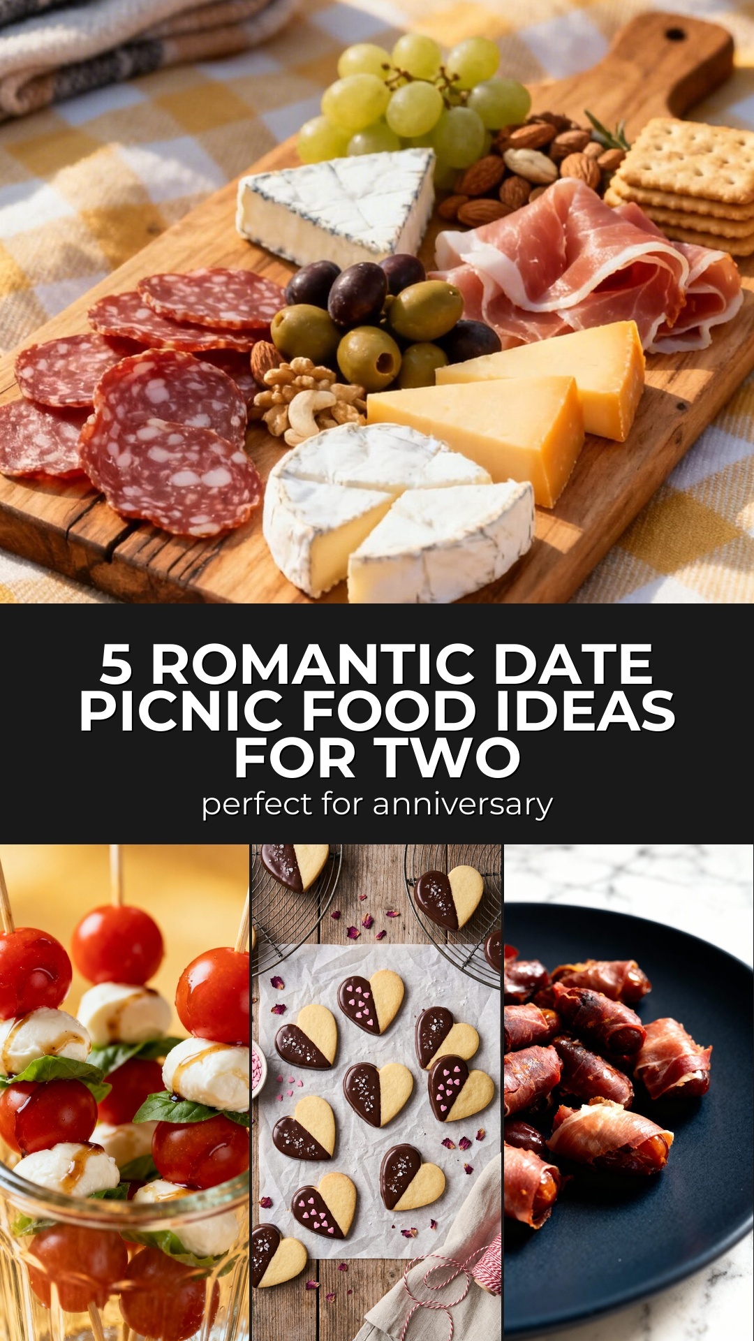 5 Romantic Date Picnic Food Ideas for Two Perfect for Anniversary Celebrations & Special Occasions