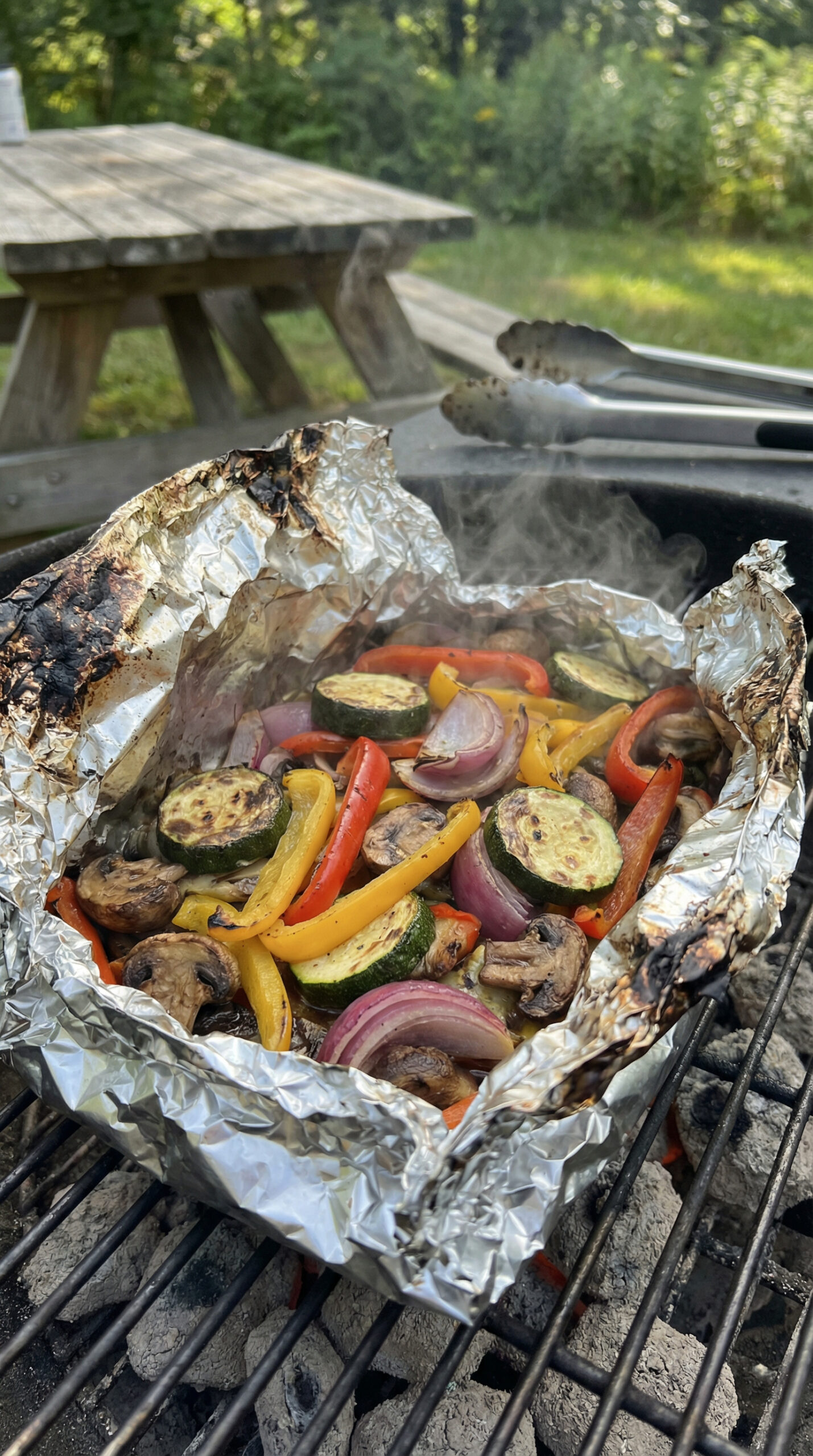 5. Grilled Vegetable Foil Packets