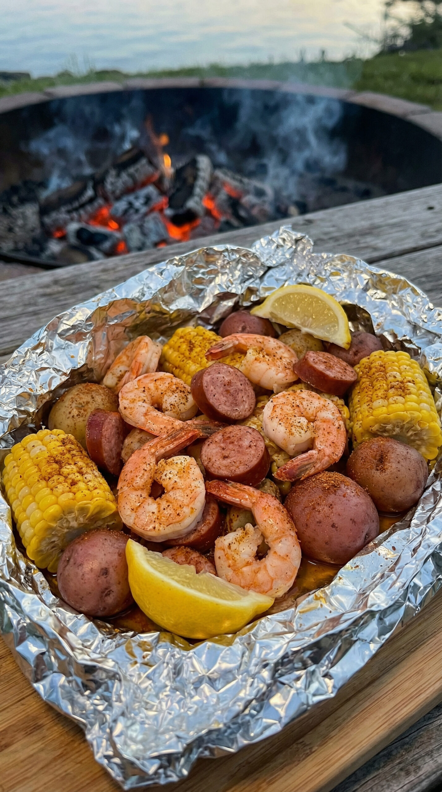 4. Shrimp Boil Foil Packets