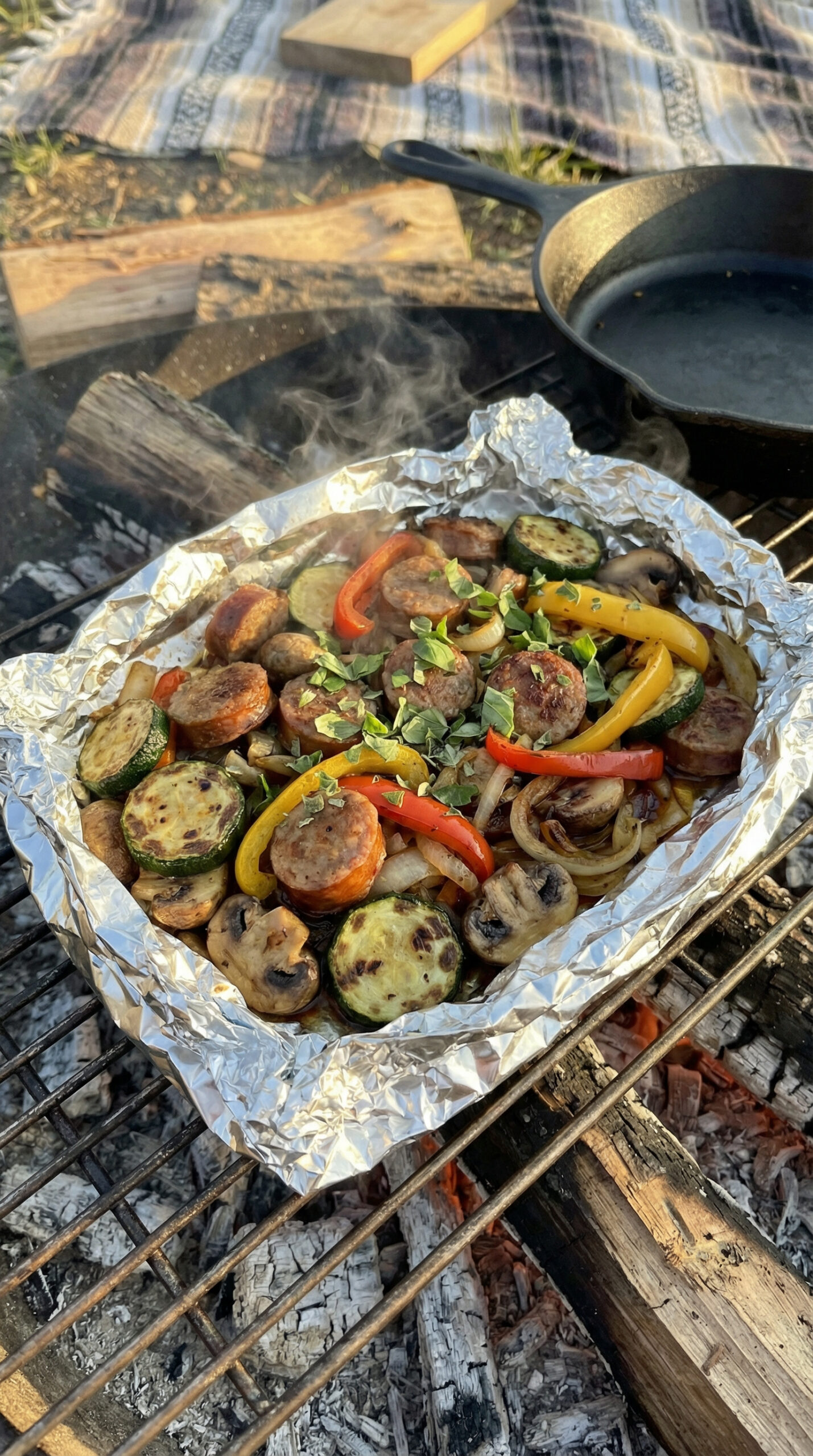 7. Italian Sausage and Vegetables