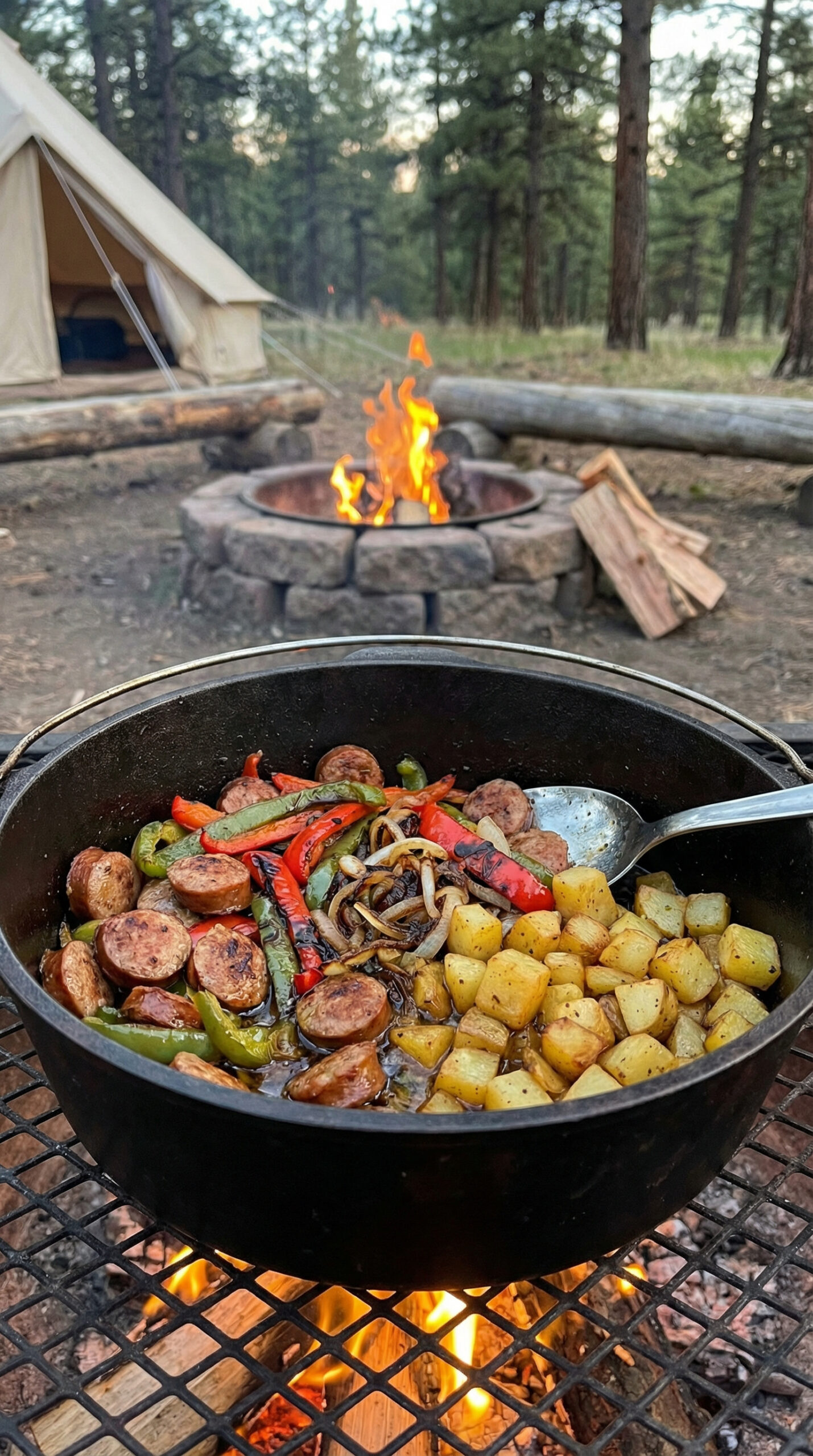 4. Sausage, Peppers, and Potatoes