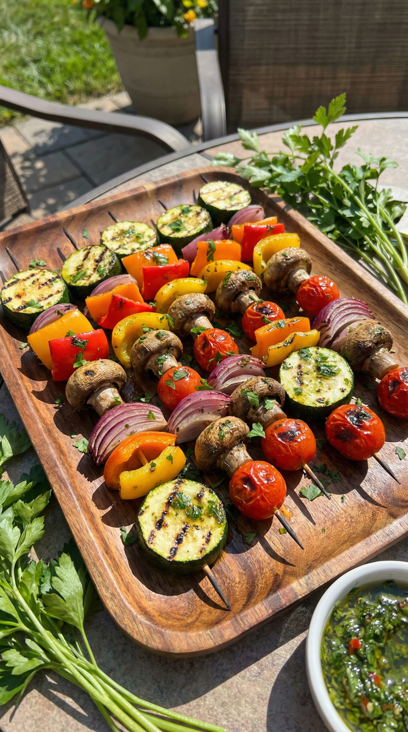 7. Grilled Vegetable Skewers