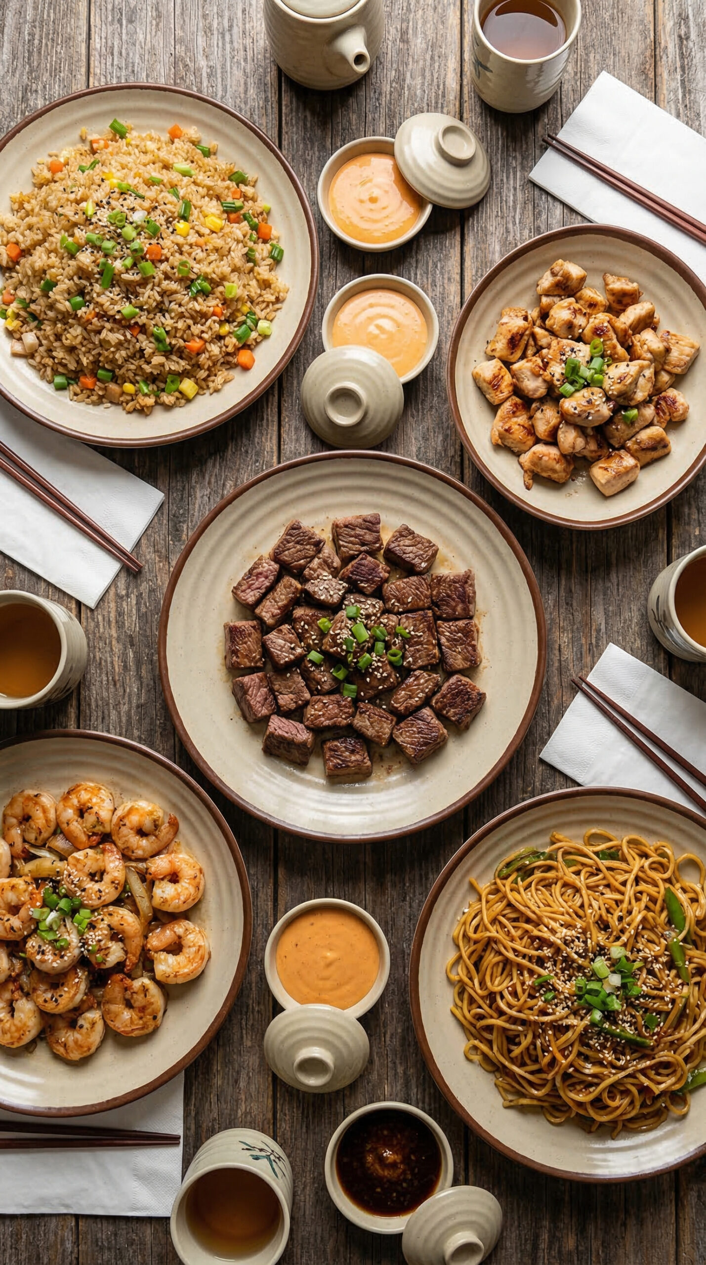 Running the Full Hibachi Spread