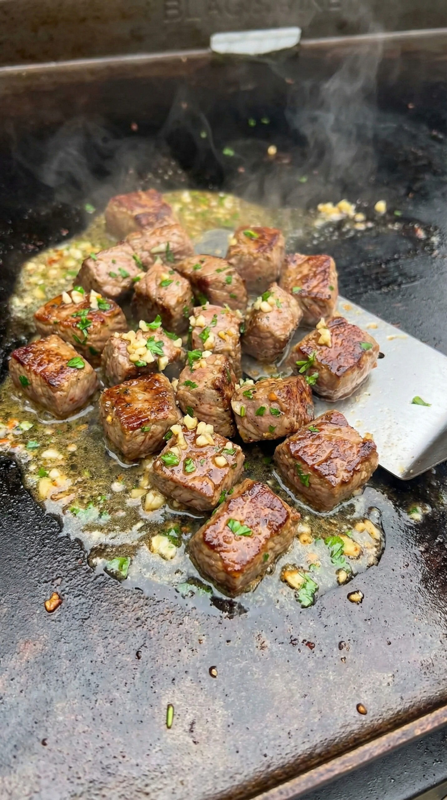 7. Garlic Butter Steak Bites