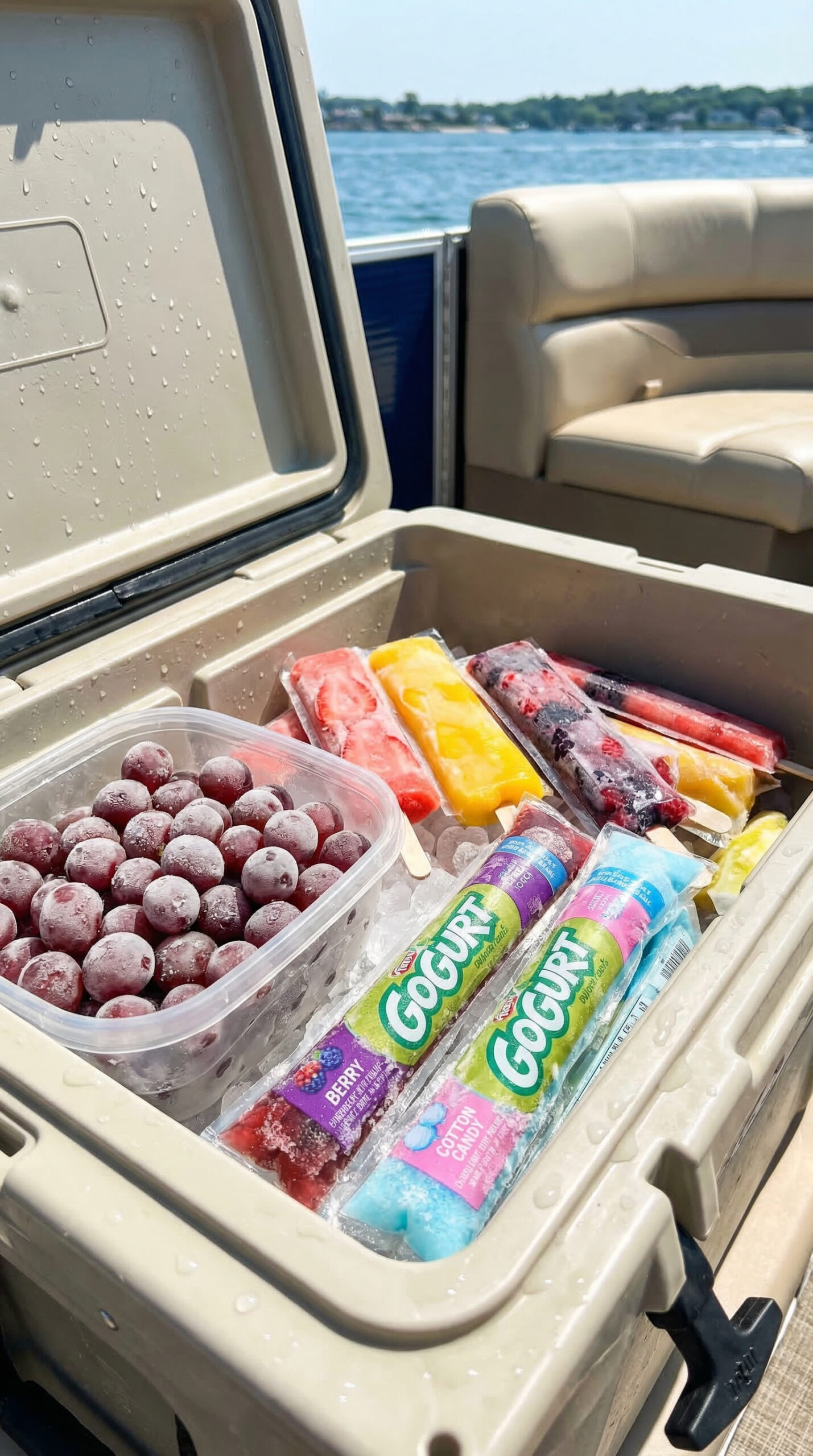 9. Frozen Grapes and Frozen Treats