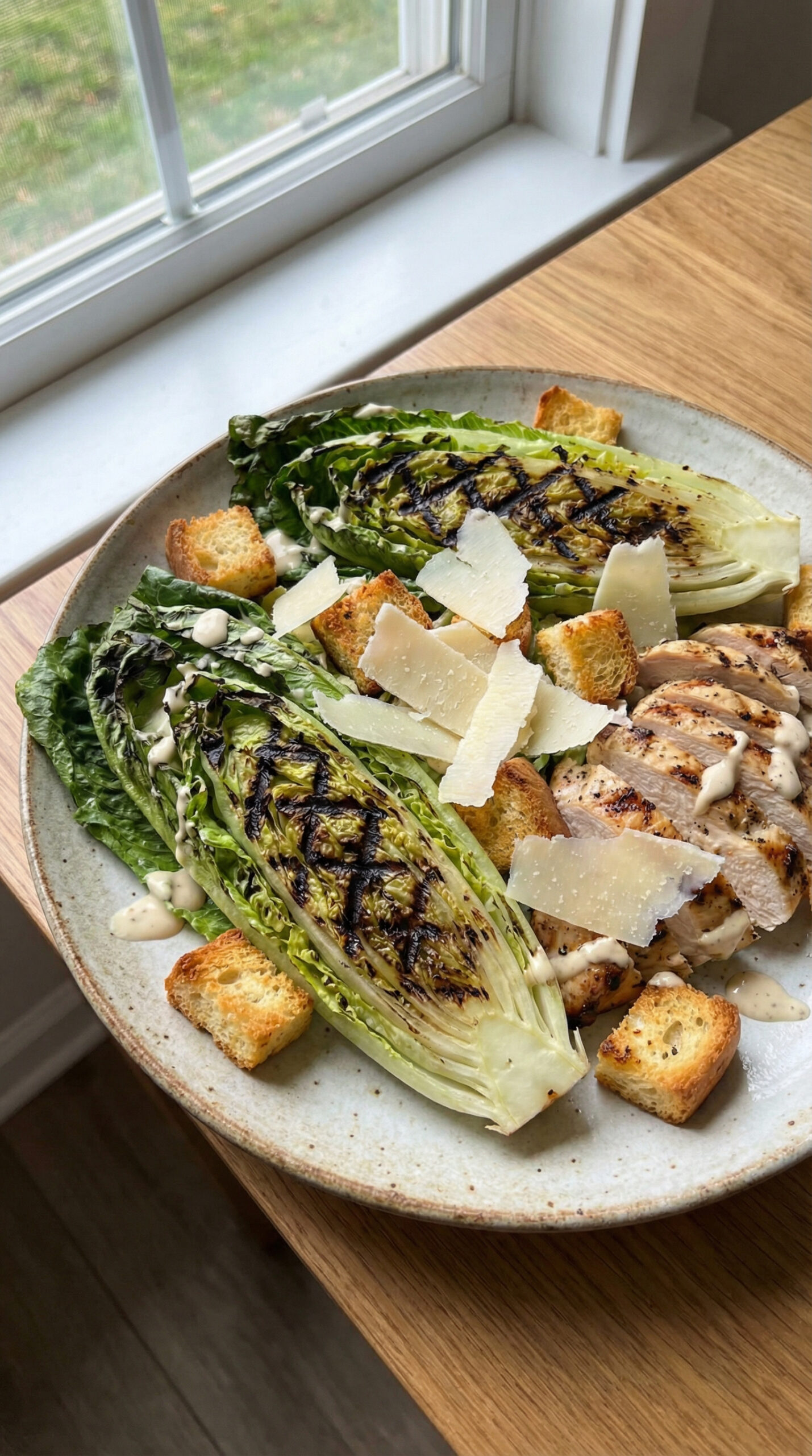 5. Grilled Chicken Caesar Salad