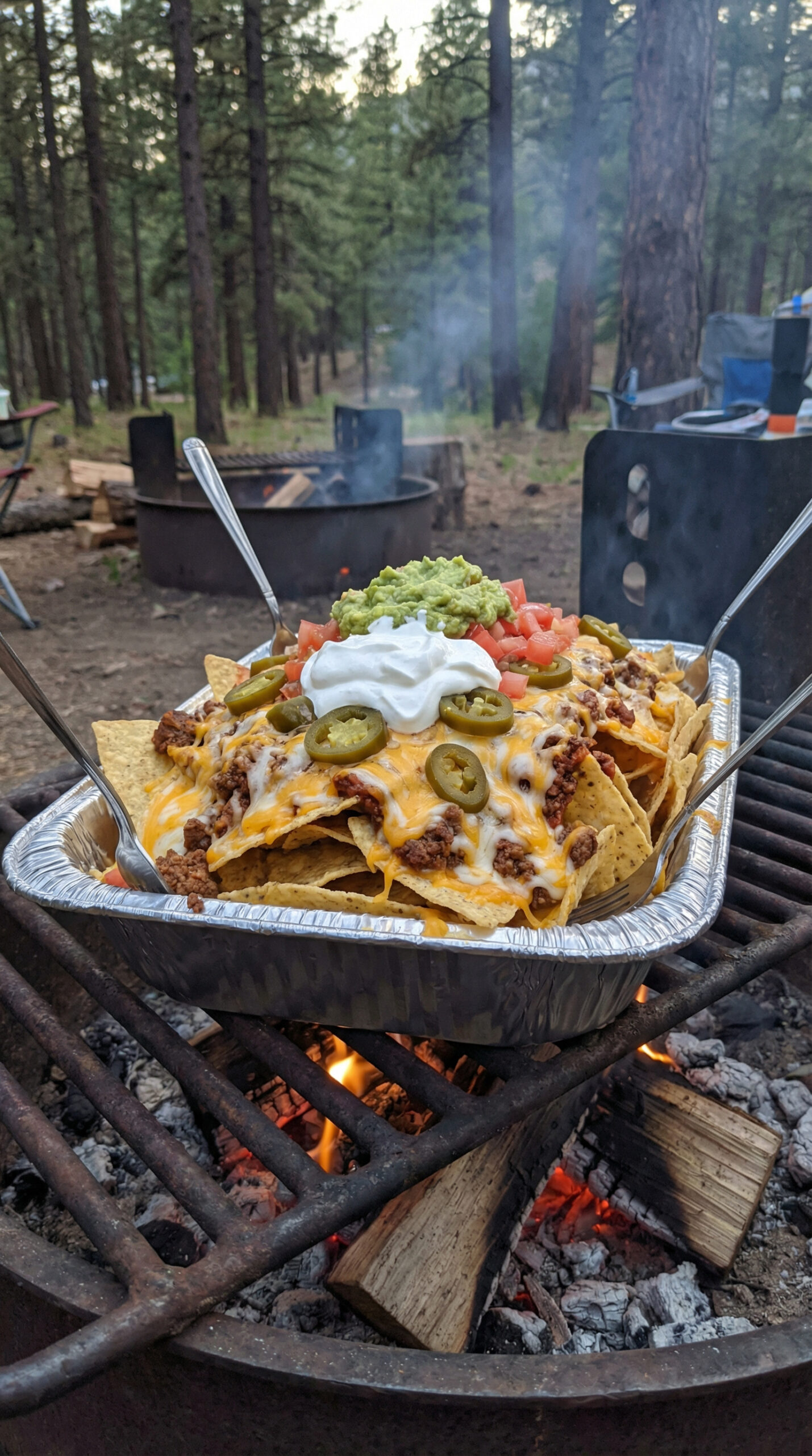 6. Campfire Nachos