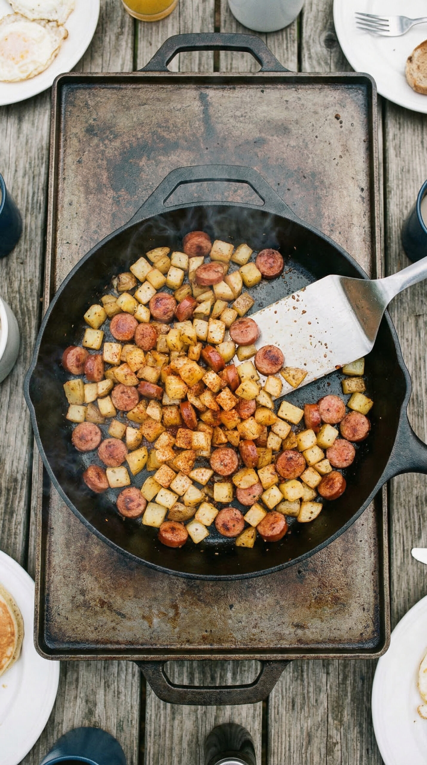 3. Smoked Sausage and Potato Hash