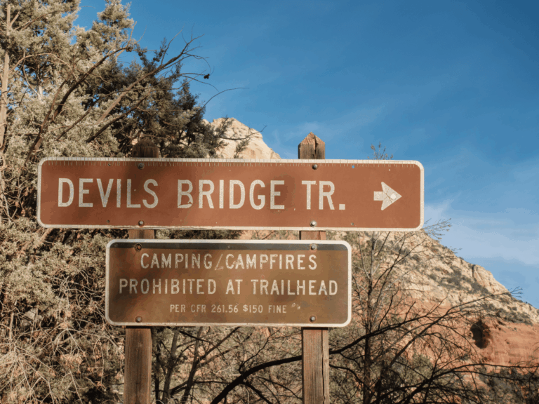When to Hike Devils Bridge