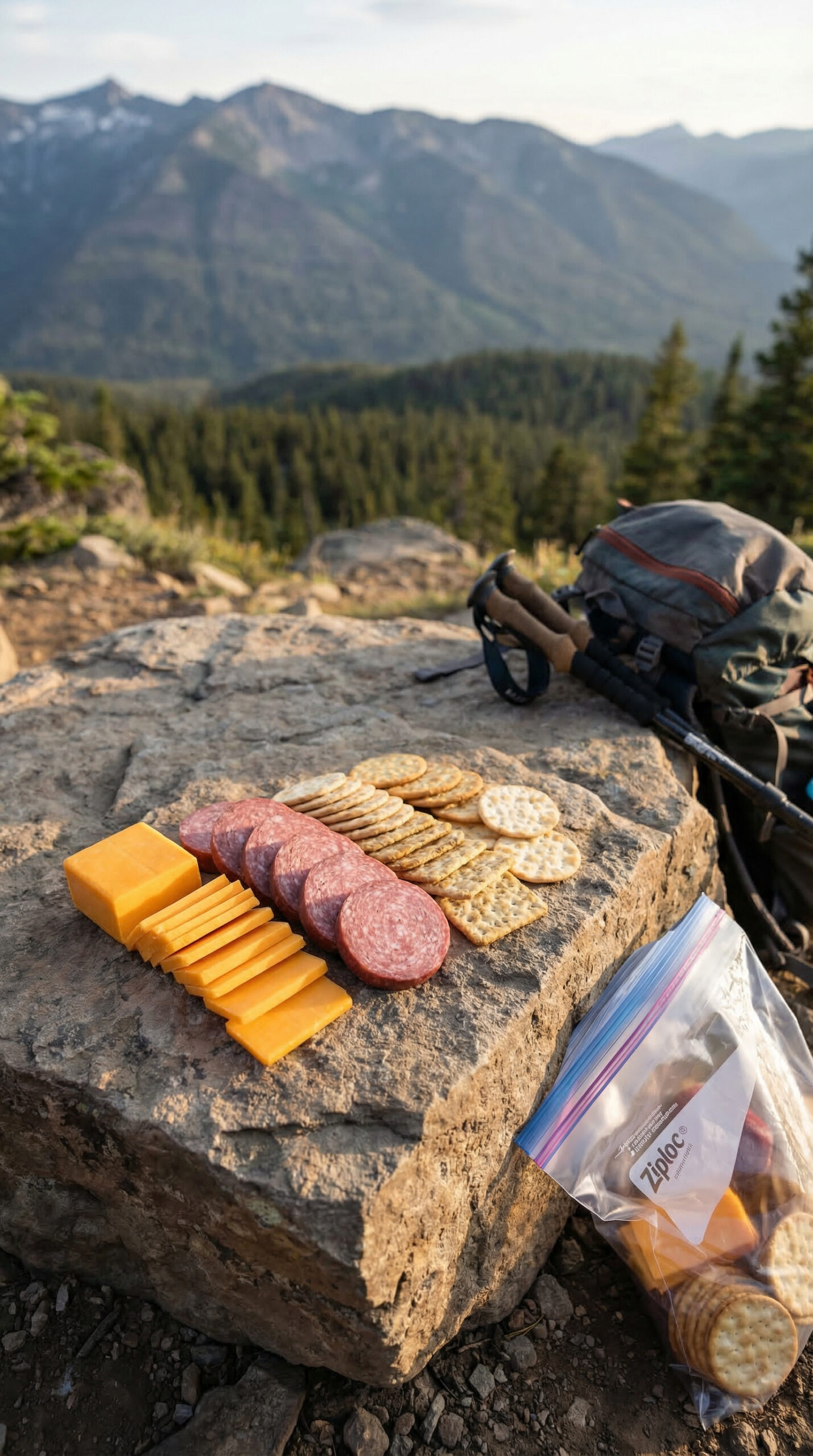 6. Cheese and Hard Salami