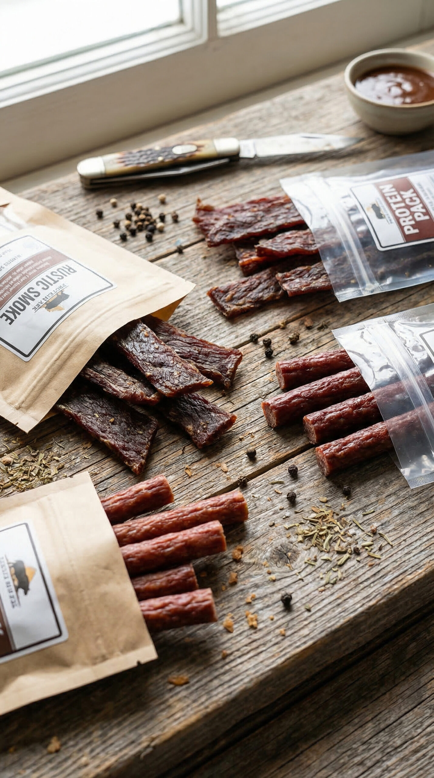 5. Beef Jerky and Meat Sticks