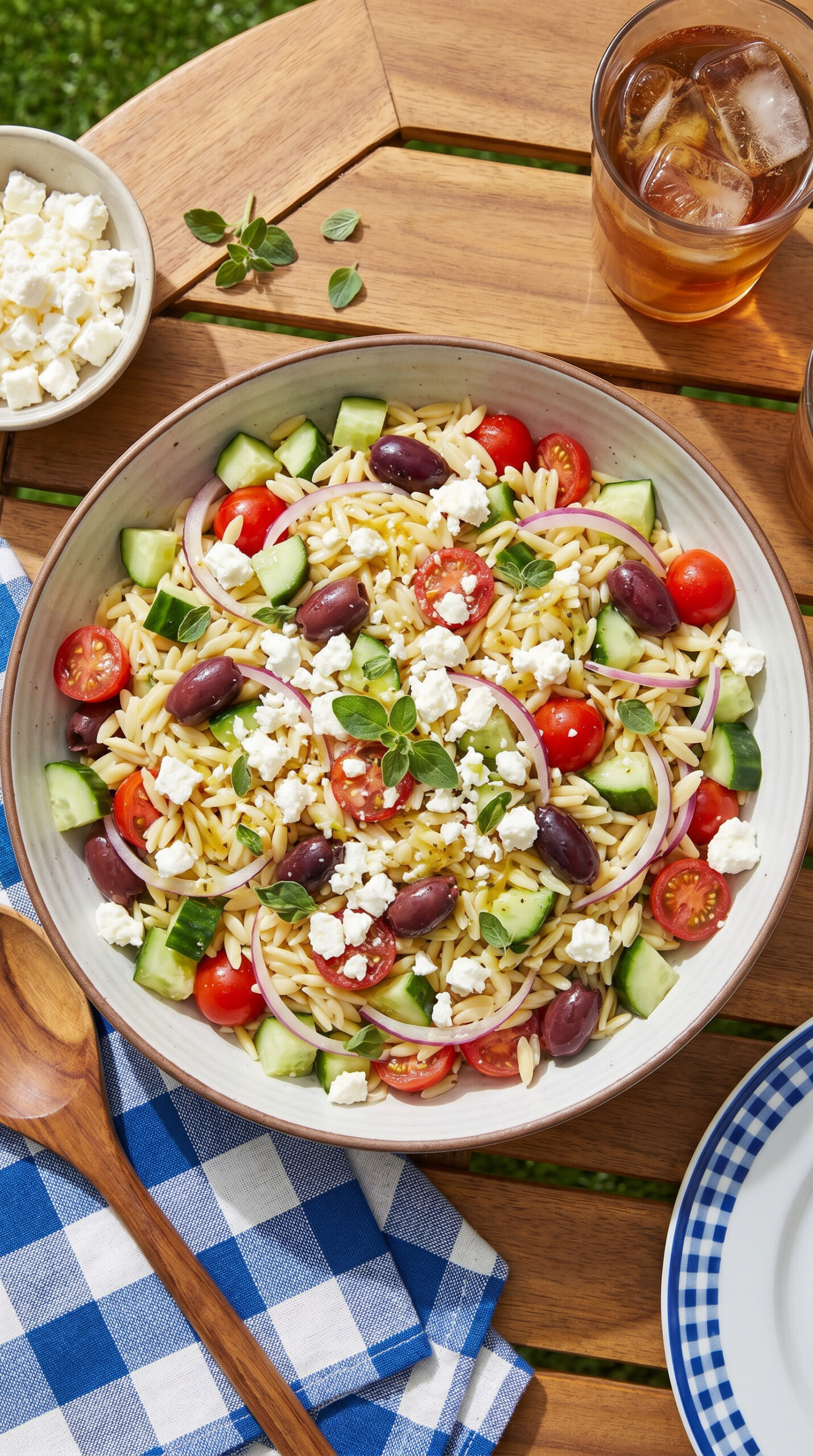 Greek Orzo Pasta Salad