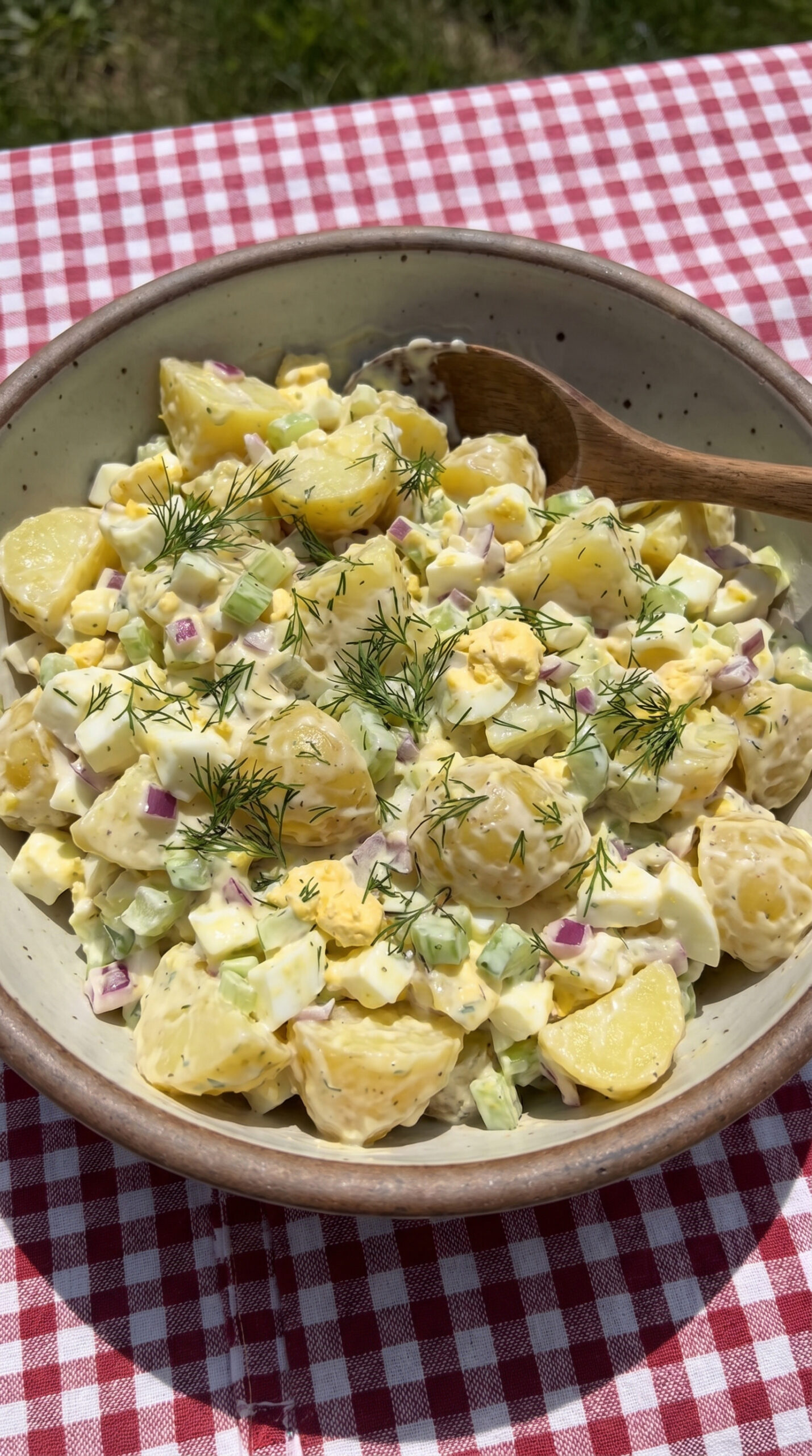 Make Ahead Potato Salad with Dill