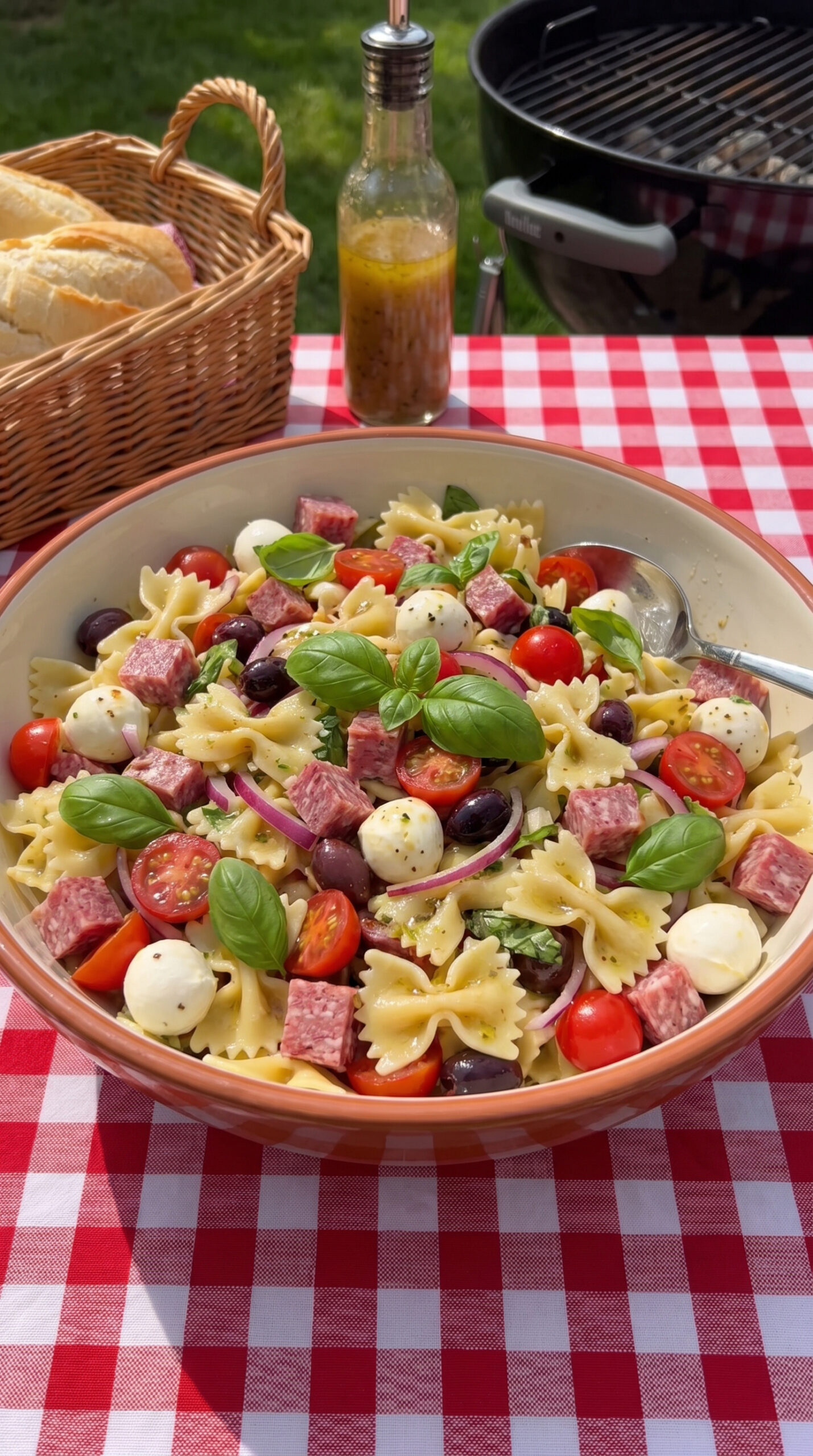 Italian Bowtie Pasta Salad