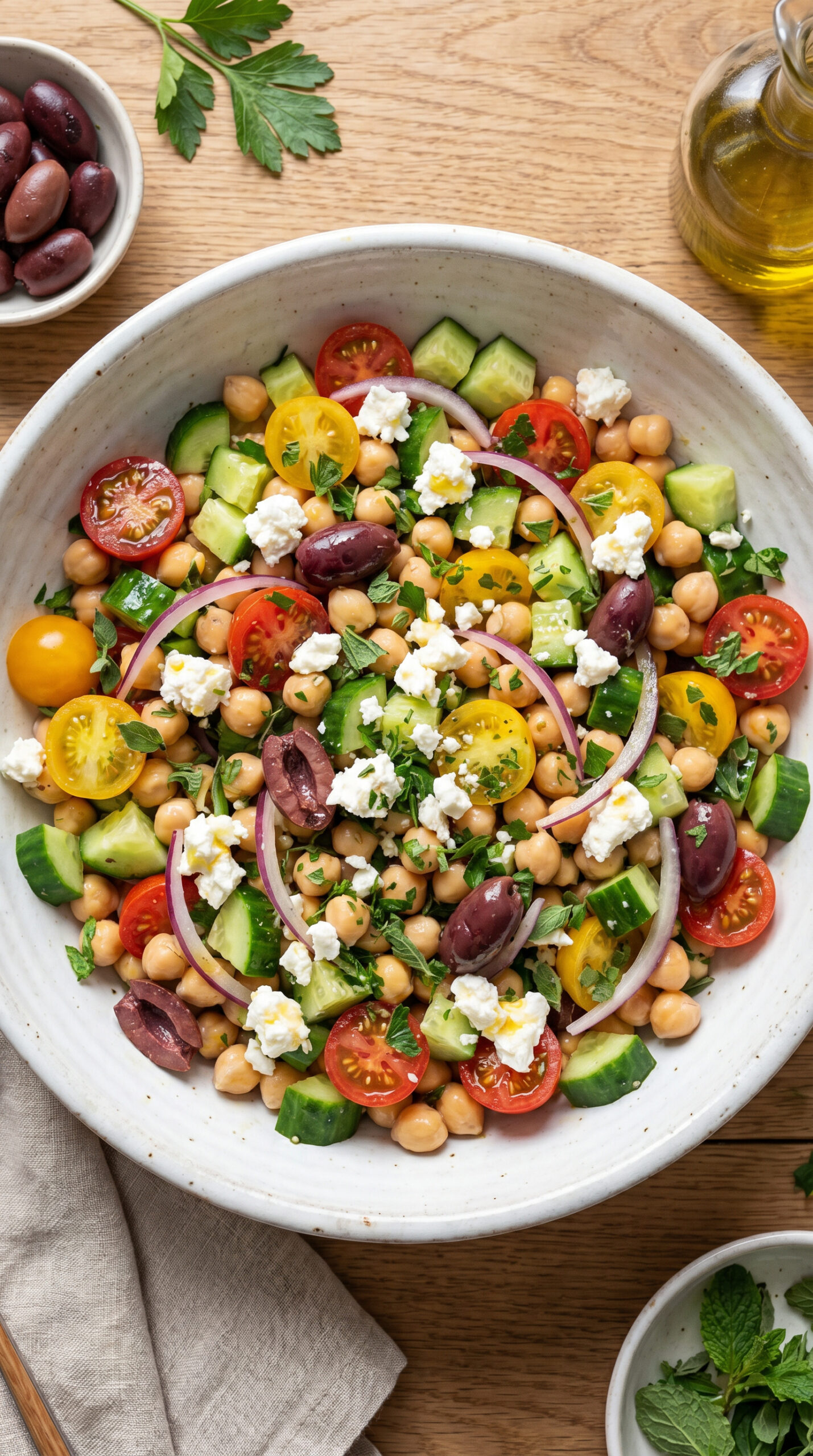 Mediterranean Chickpea Salad
