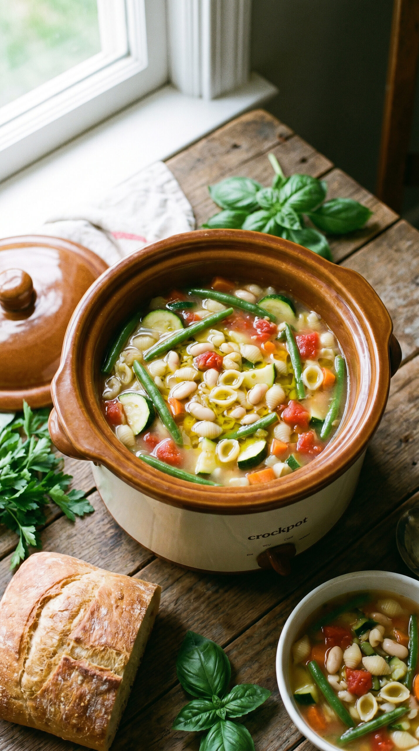 Crockpot Summer Minestrone
