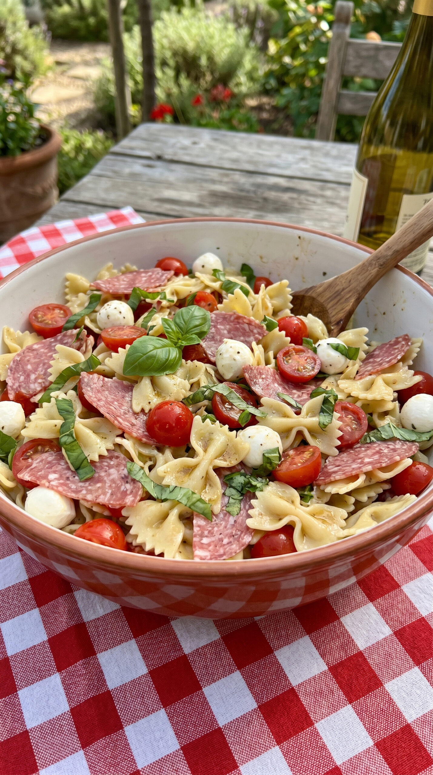Italian Bowtie Pasta Salad