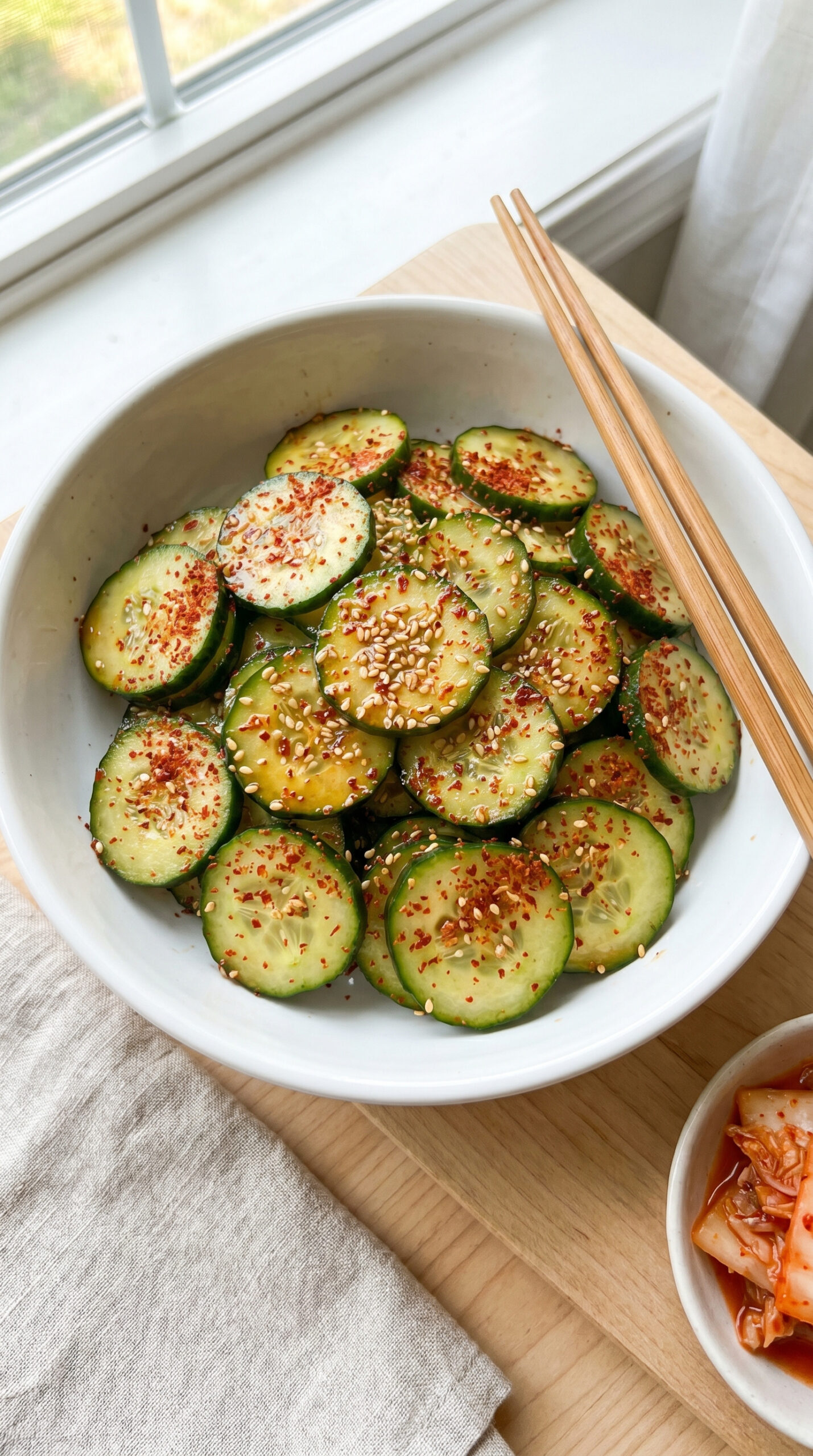 Spicy Korean Cucumber Salad
