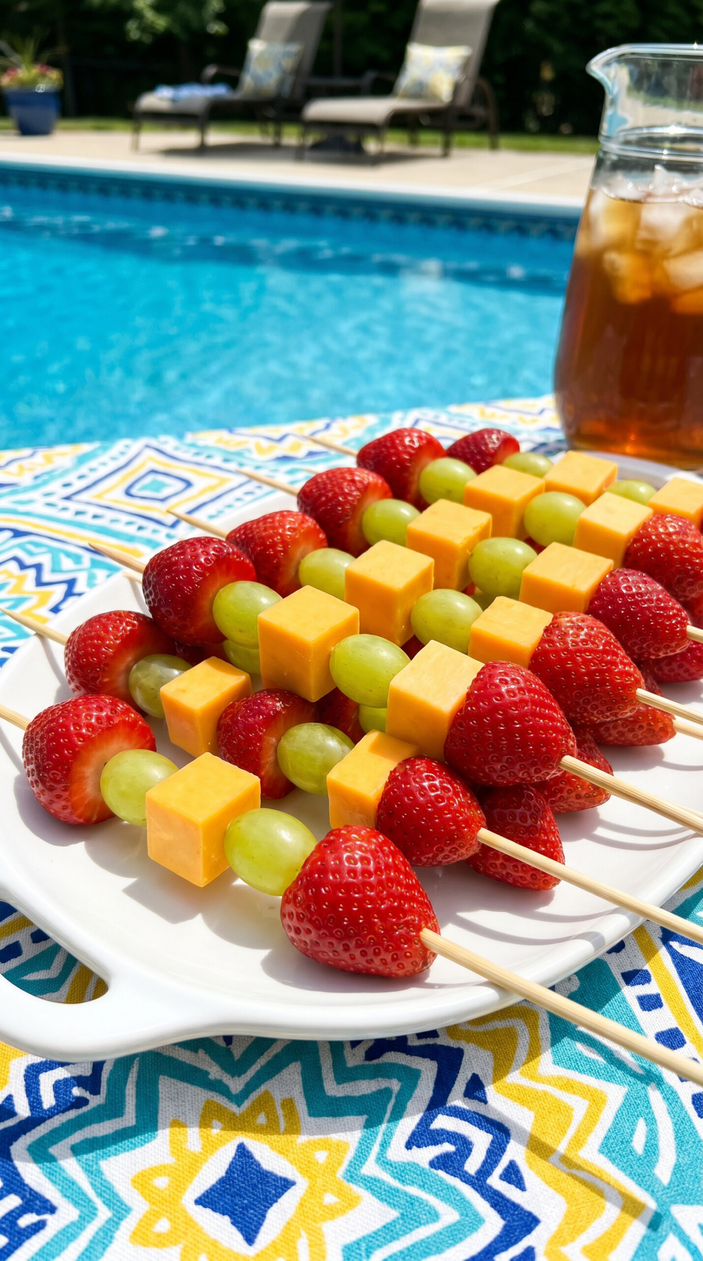 Fruit and Cheese Kabobs