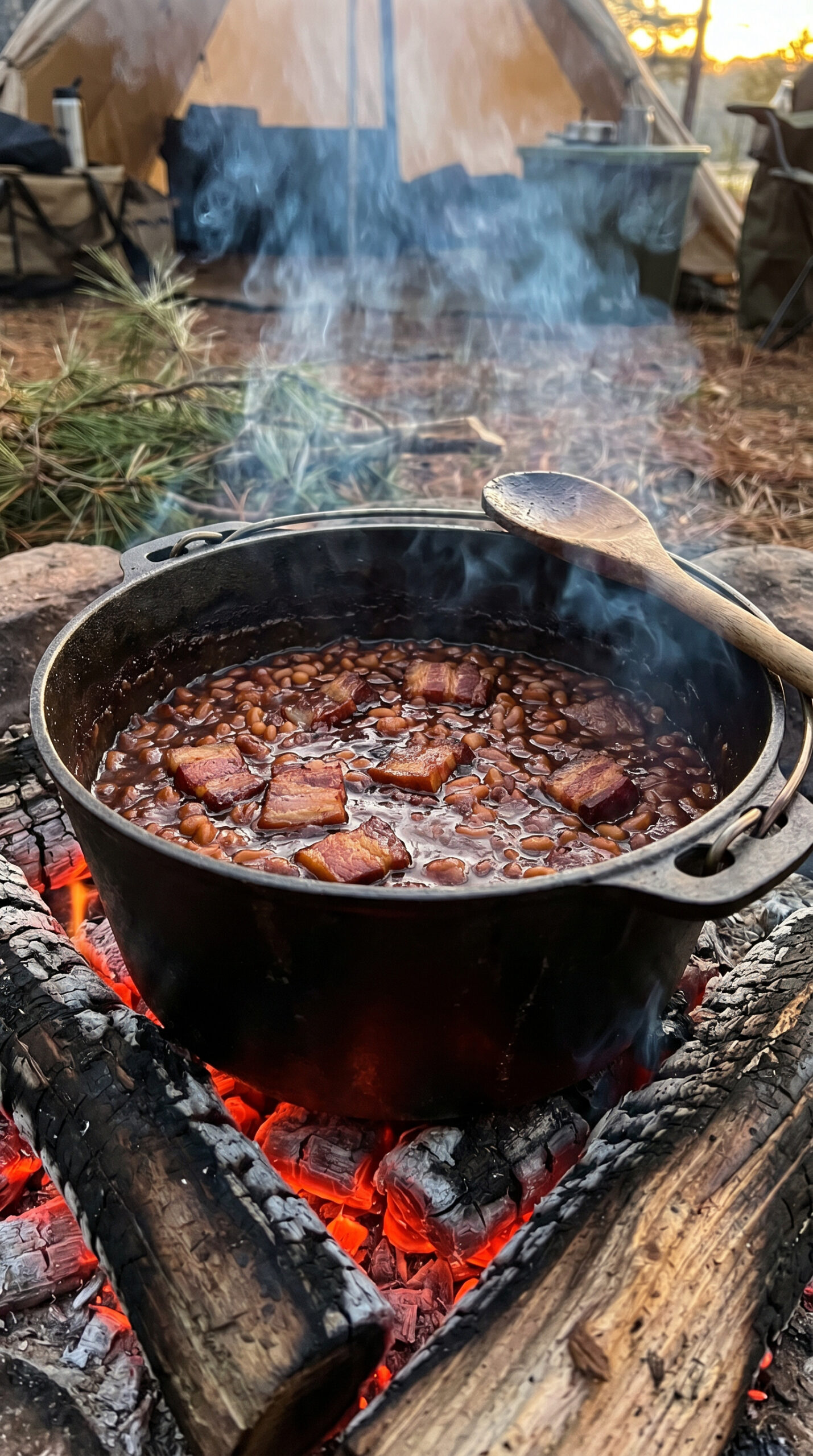 Baked Beans (Dutch Oven or Make Ahead)