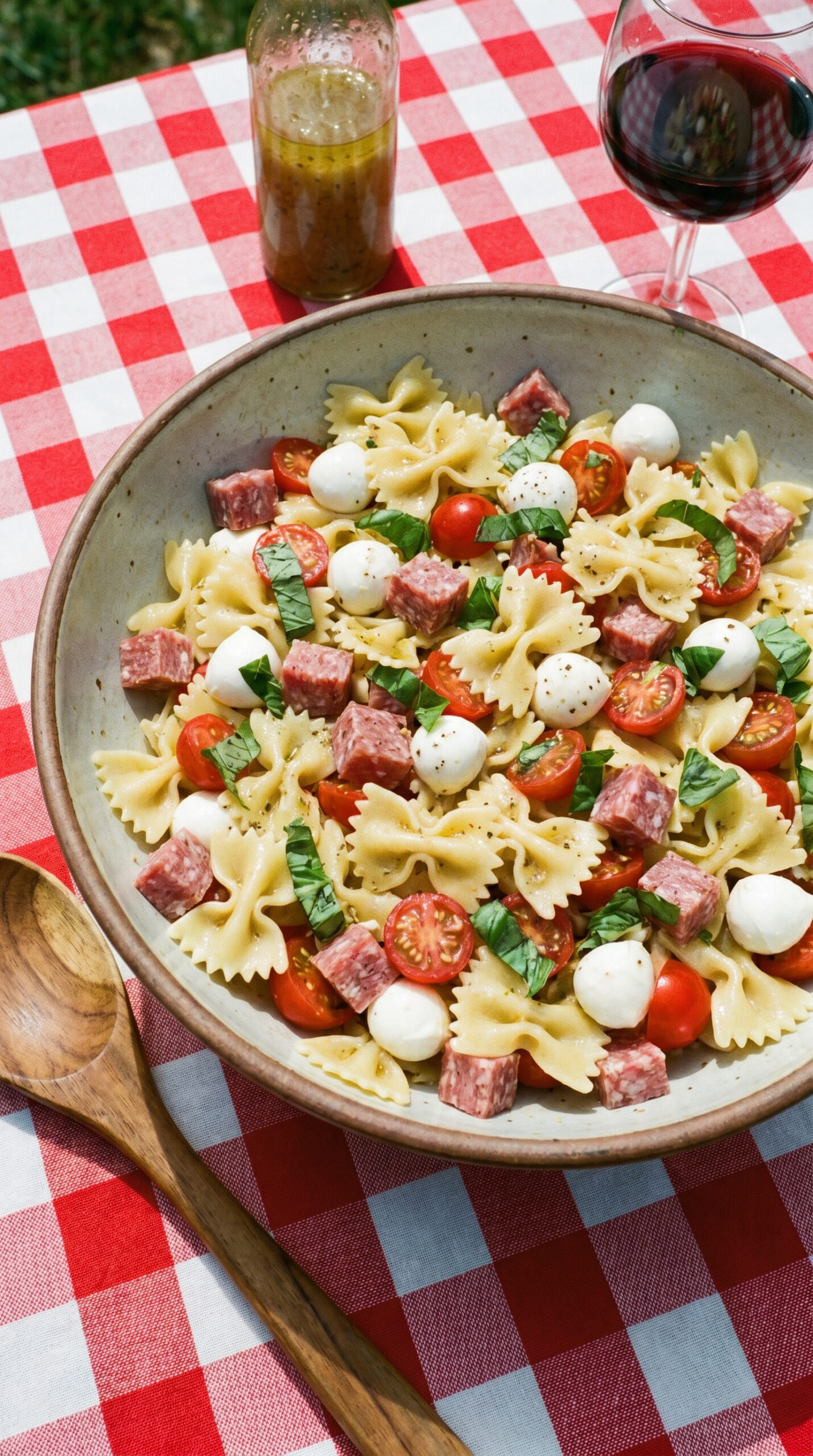 Italian Bowtie Pasta Salad