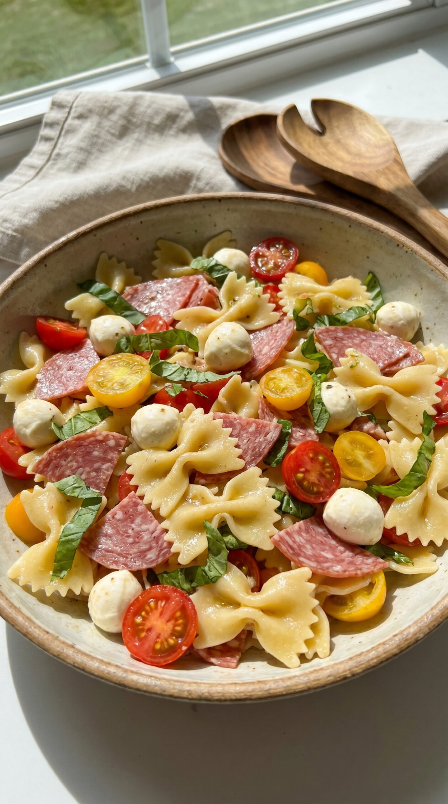 Italian Bowtie Pasta Salad