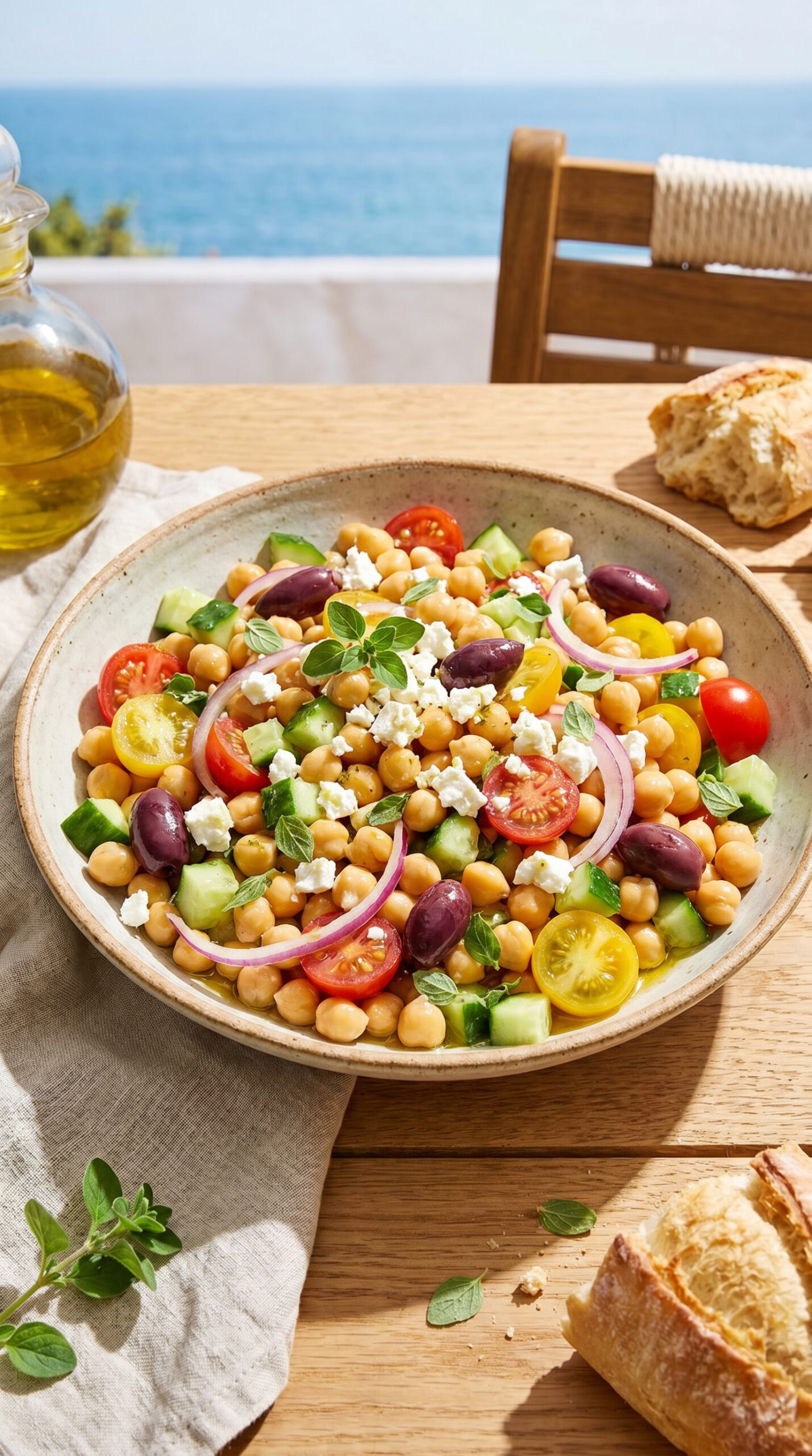 Mediterranean Chickpea Salad