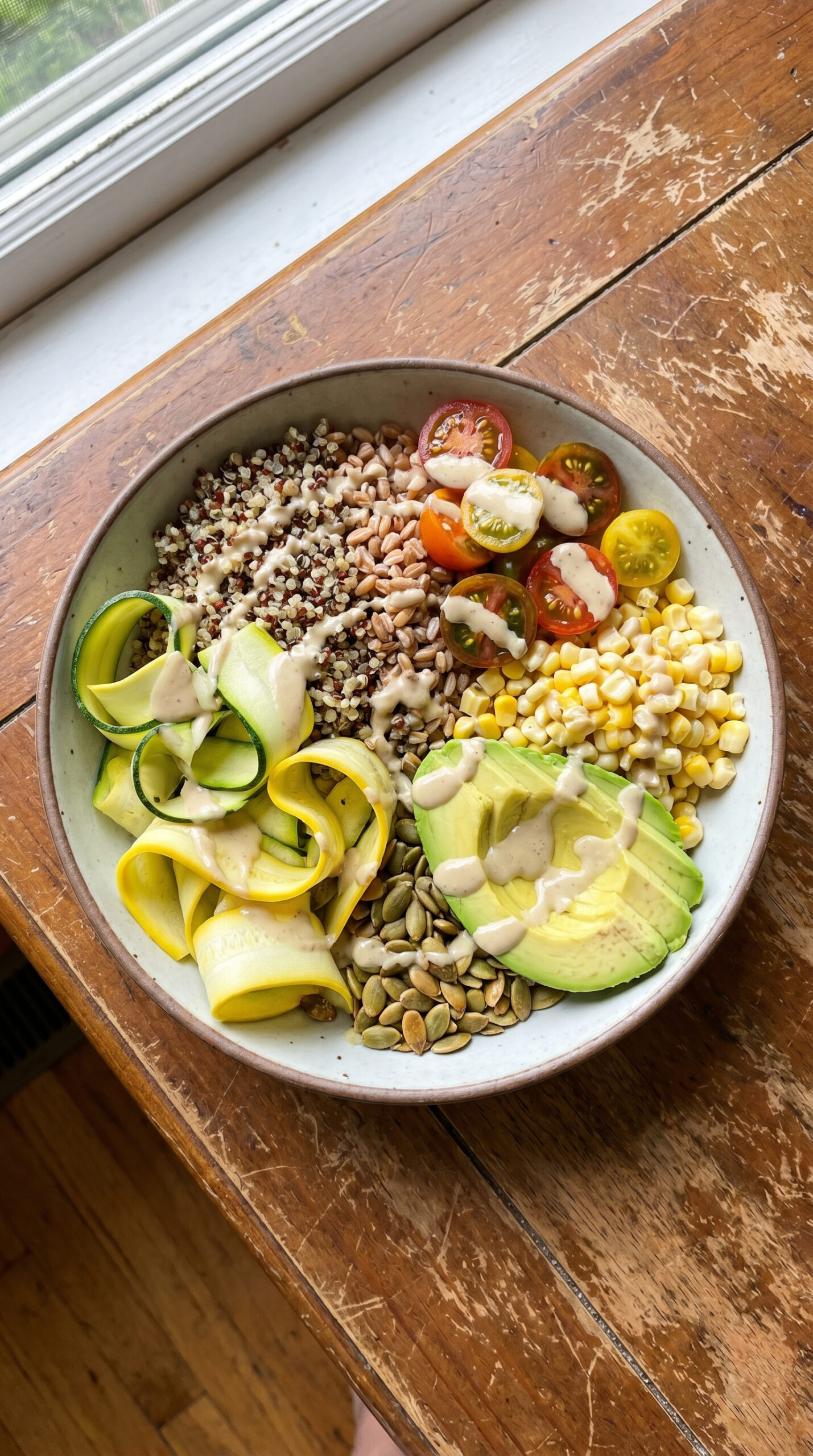 Summer Veggie Grain Bowls