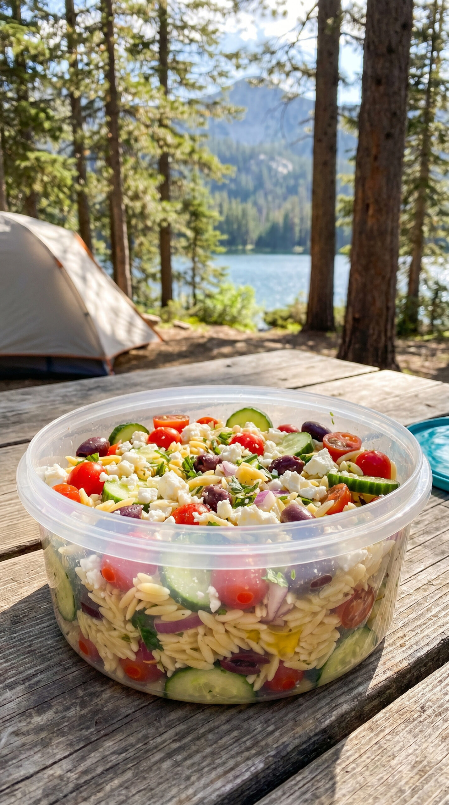 Greek Orzo Pasta Salad
