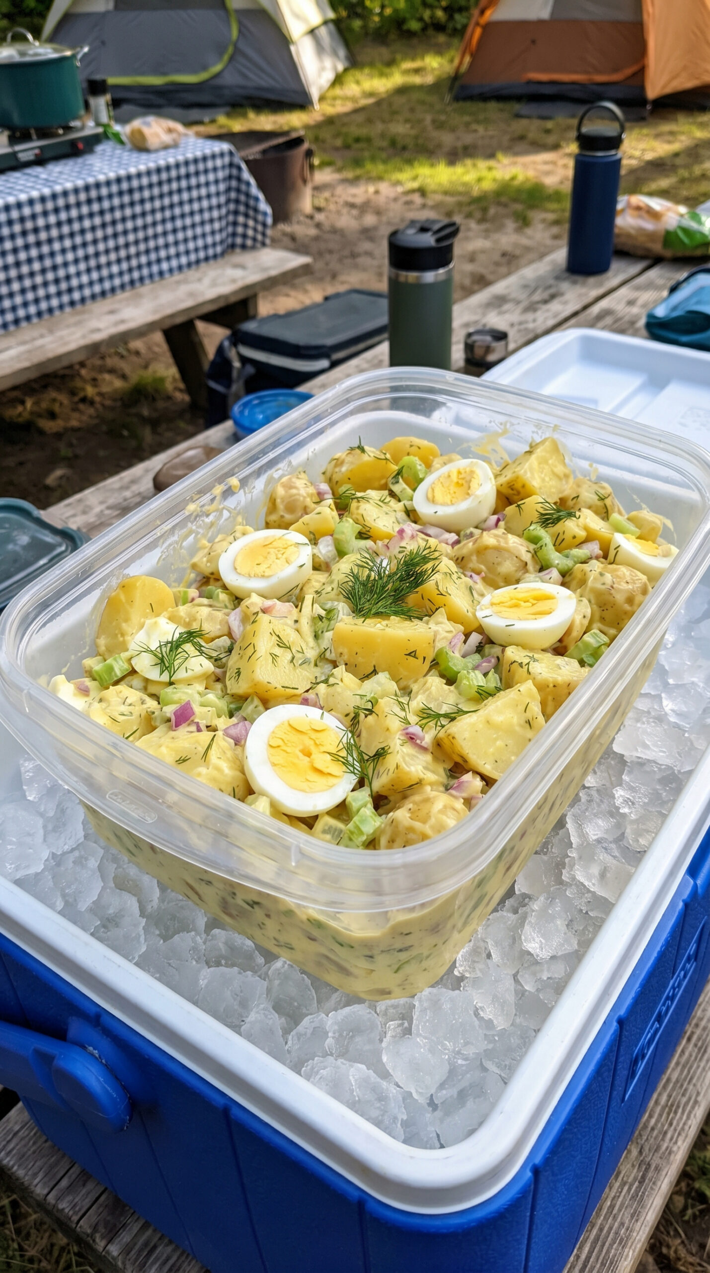 Make Ahead Potato Salad with Dill