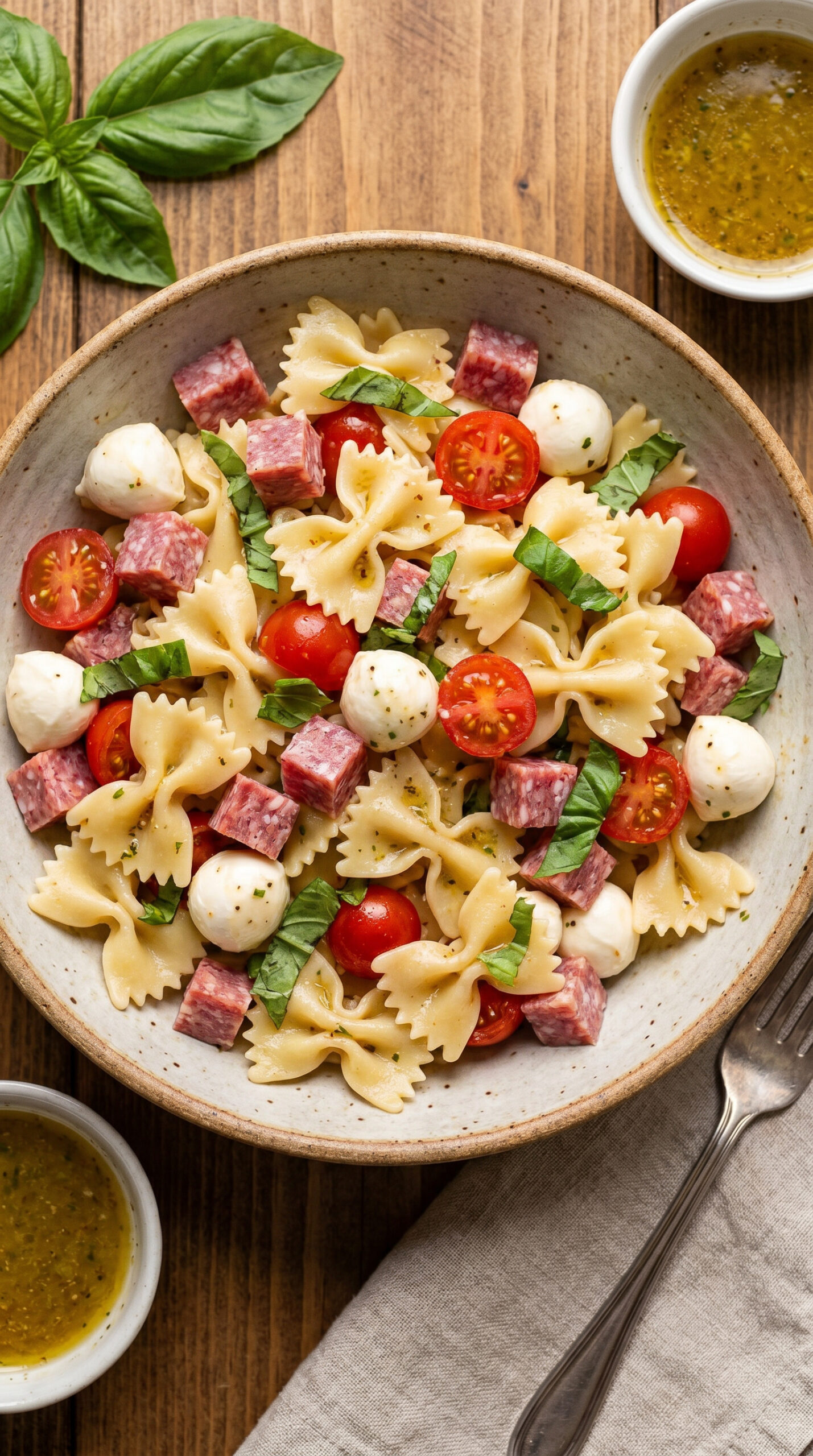Italian Bowtie Pasta Salad