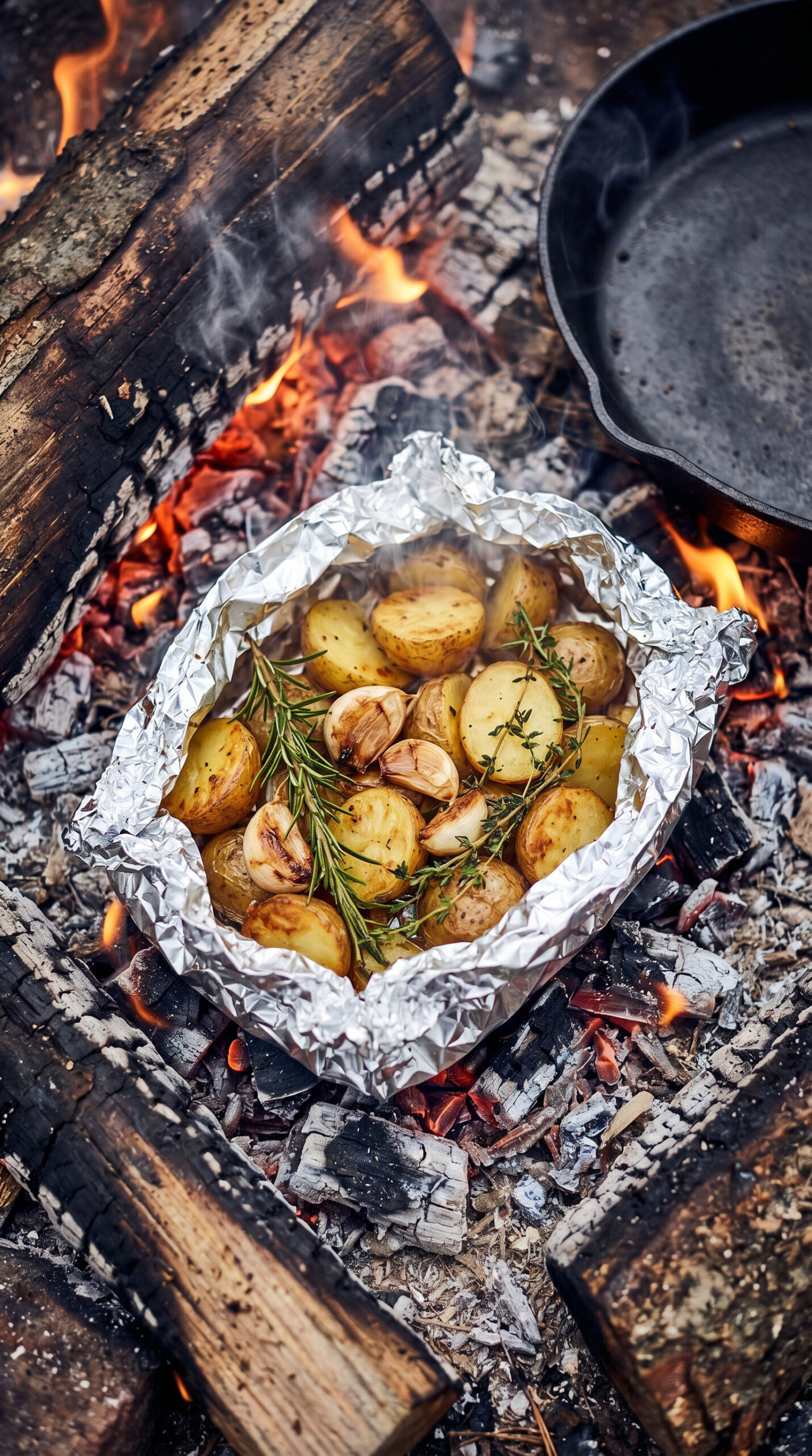 Campfire Foil Packet Potatoes