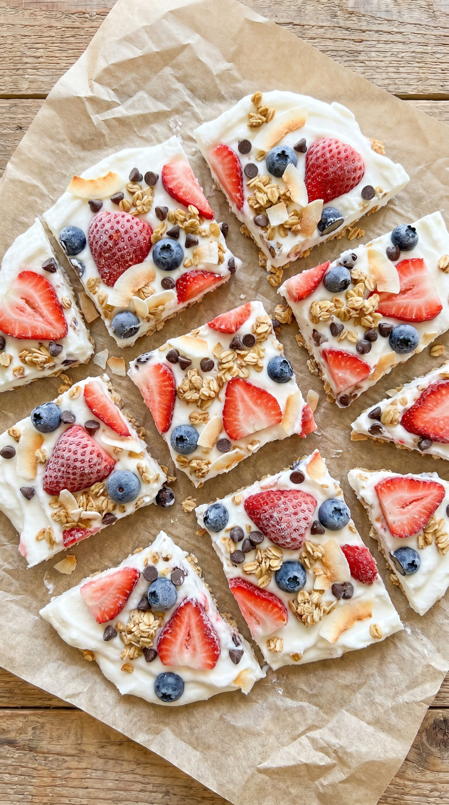 Frozen Yogurt Bark
