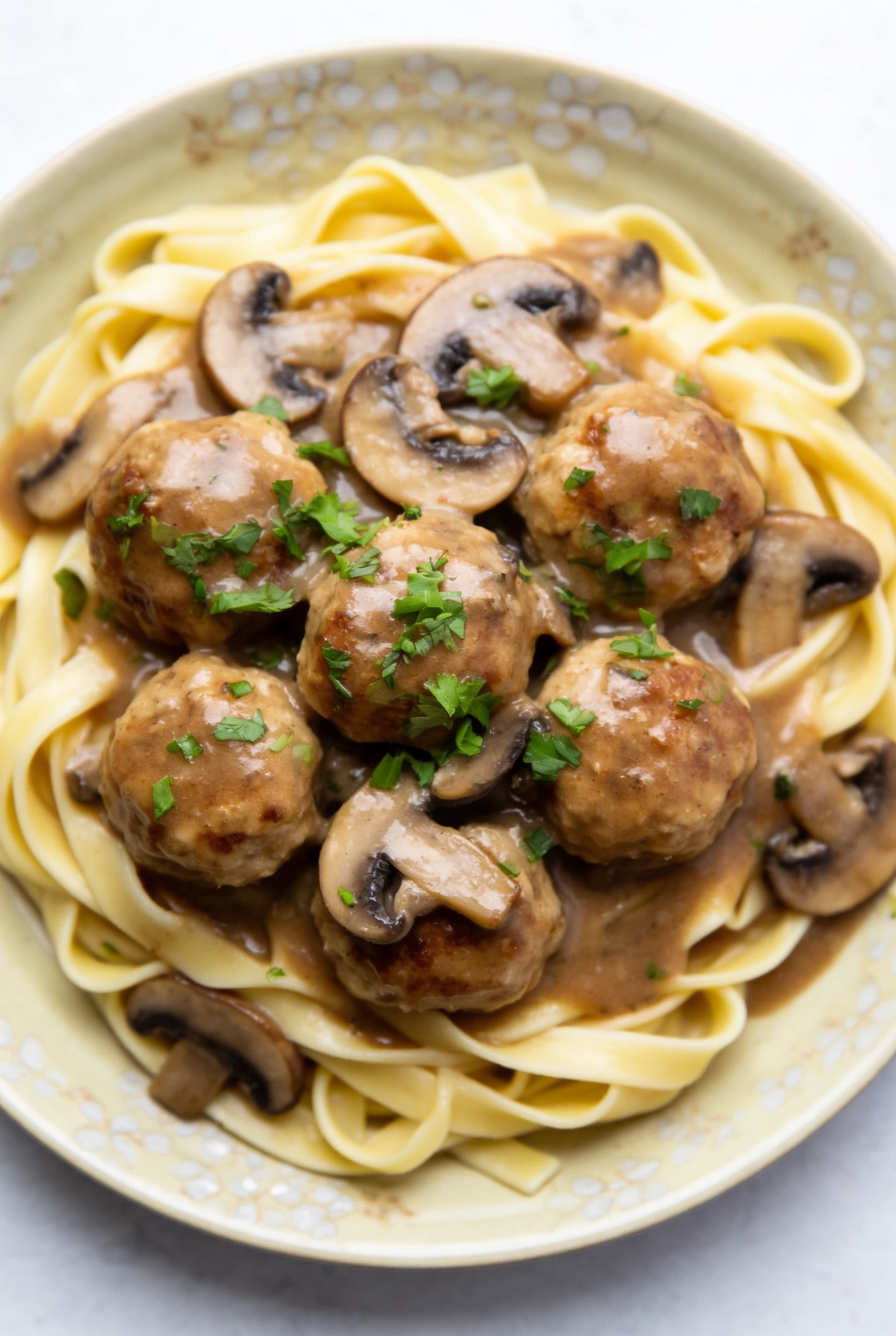 Chicken Marsala Meatballs
