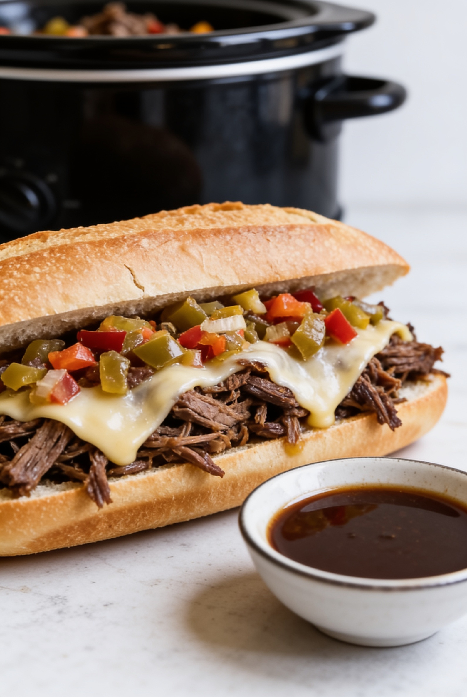 Crockpot Italian Roast Beef