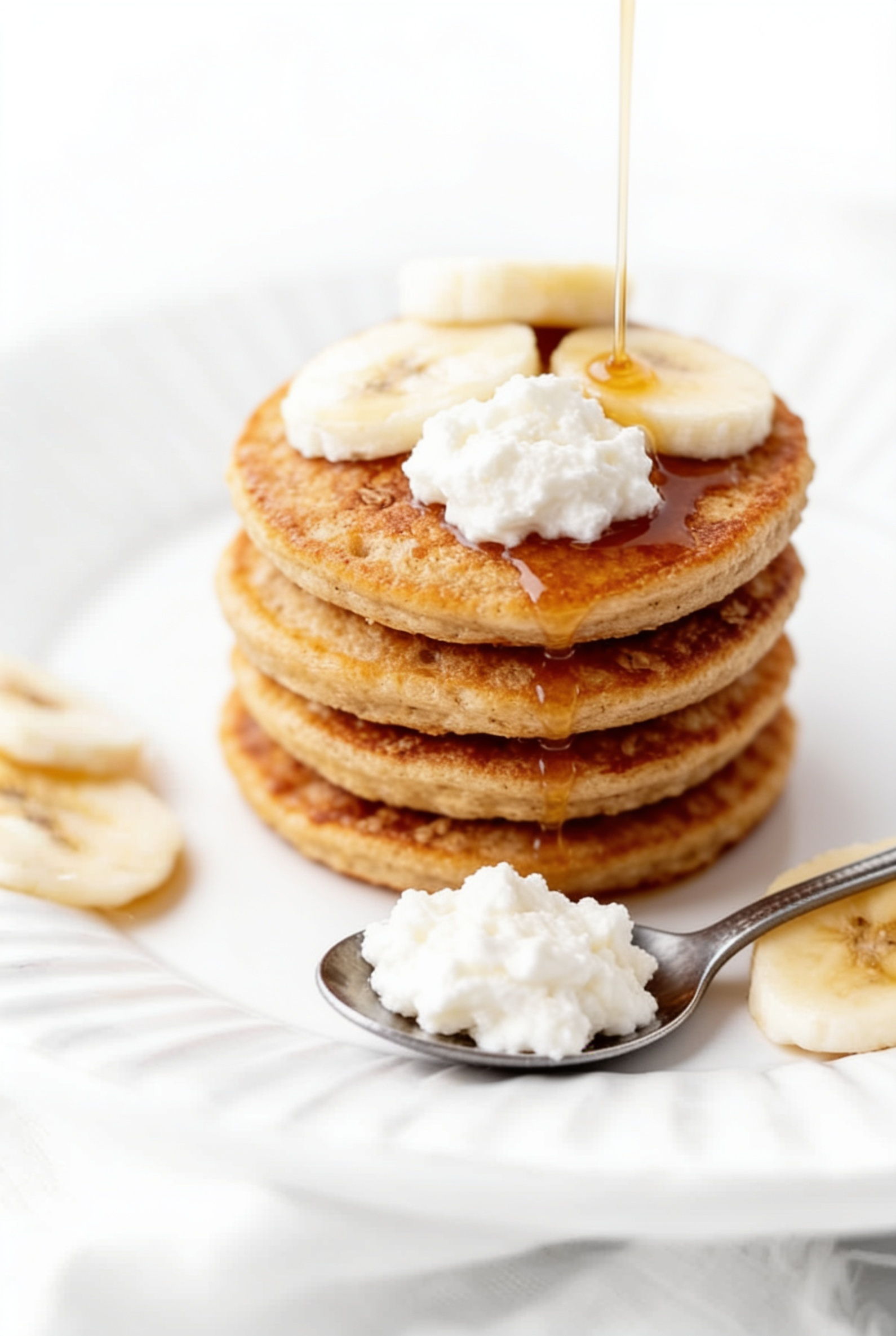 High Protein Banana Pancakes