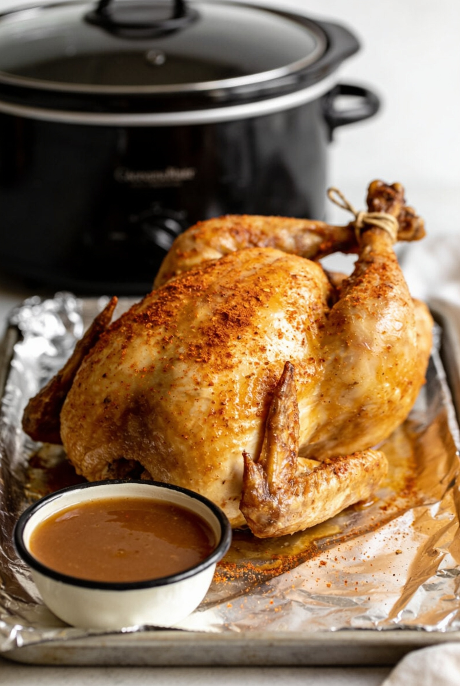 How to Cook a Whole Chicken in the Crockpot
