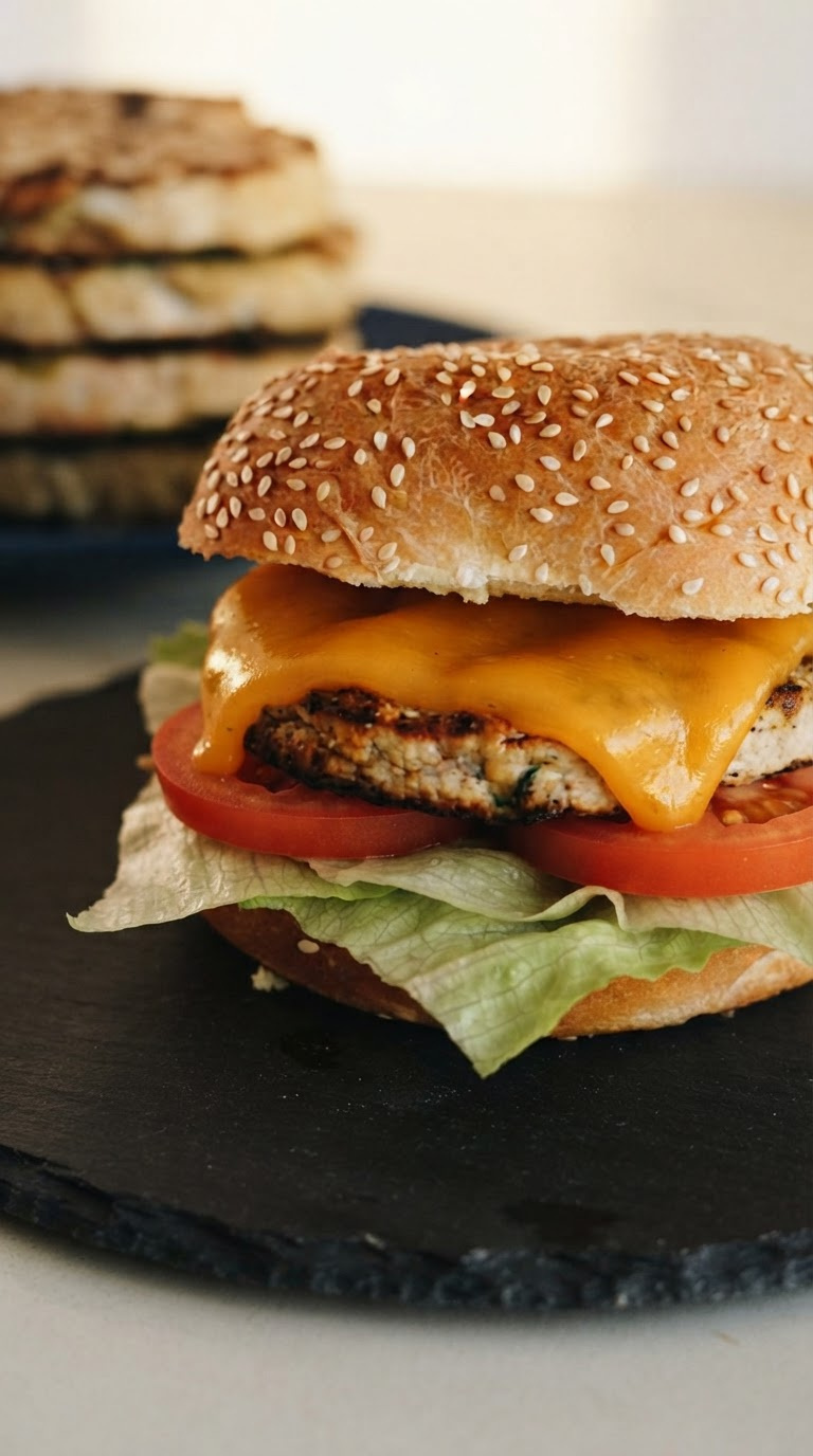 Oven Baked Turkey Burgers