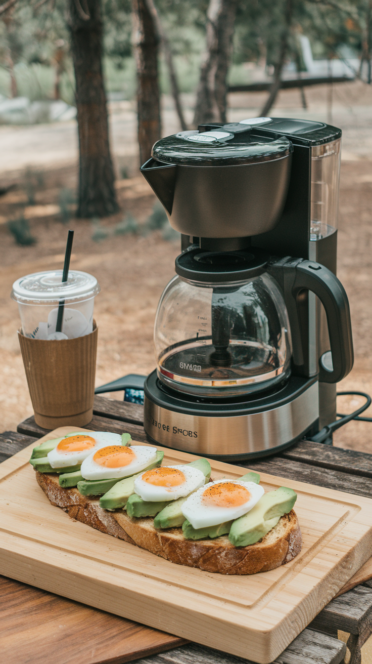 Avocado Toast Coffee Pot