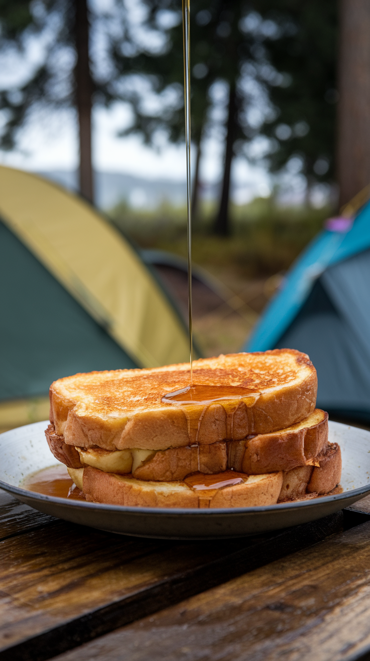 Camp Stove French Toast