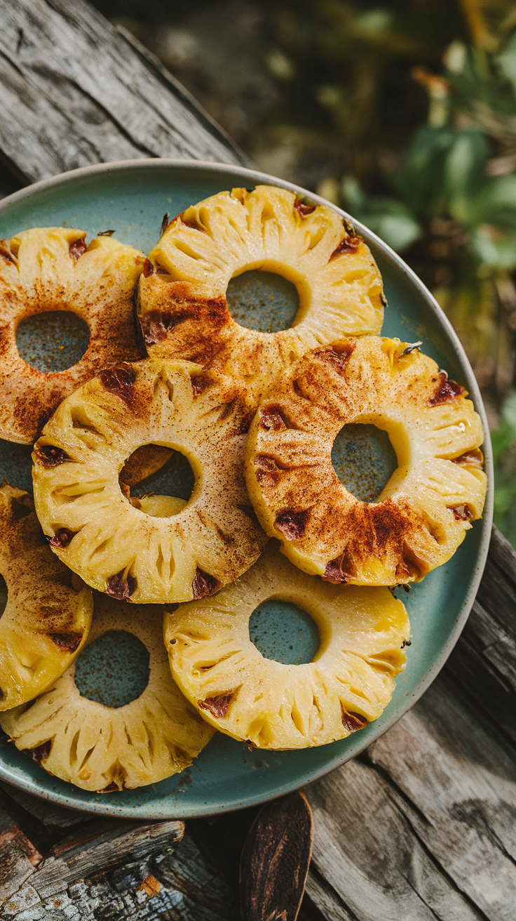 Campfire Grilled Pineapple
