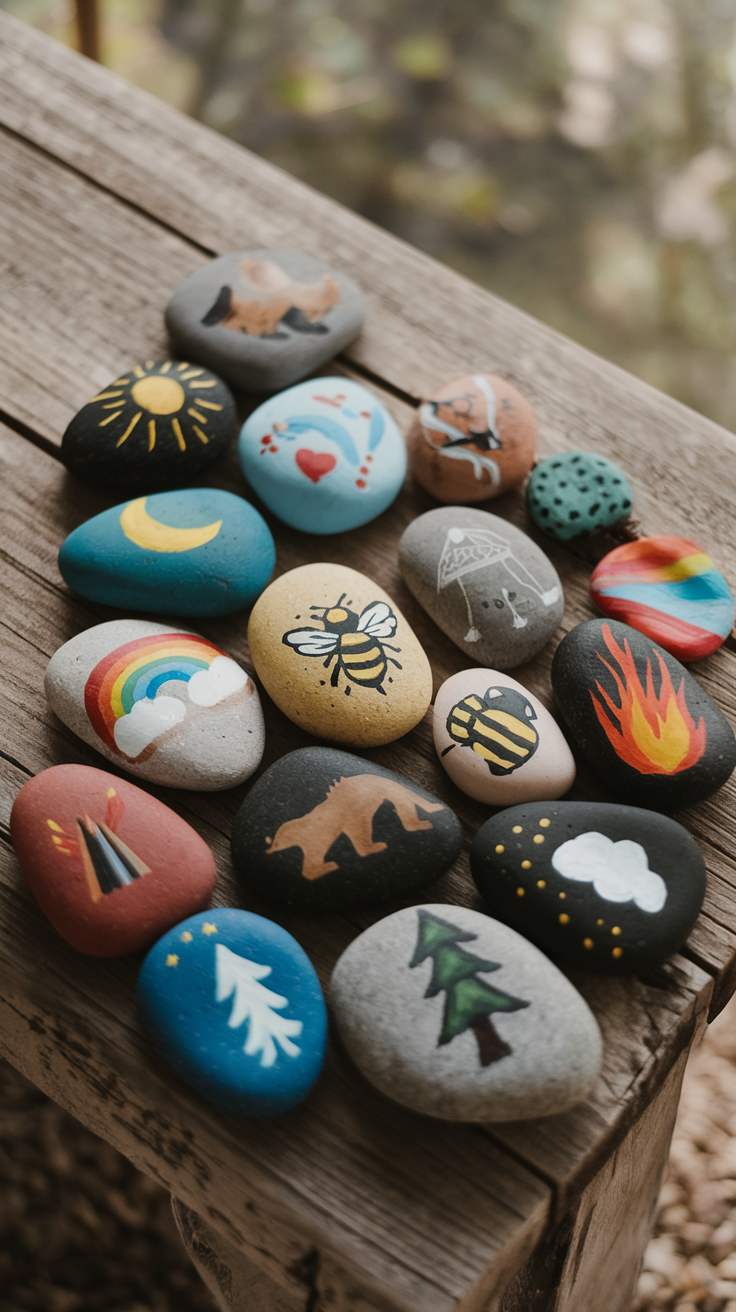 Campfire Story Stones