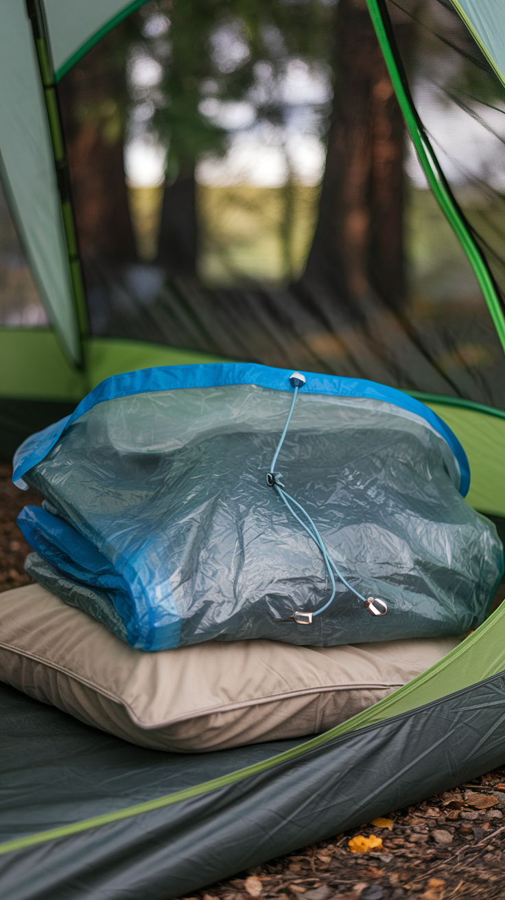 Camping Rain Poncho Hack