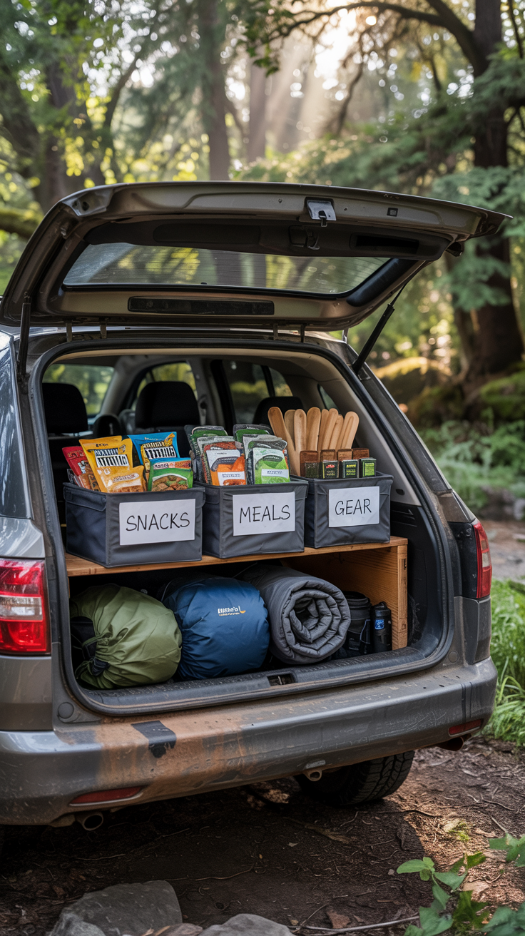 Car Trunk Pantry